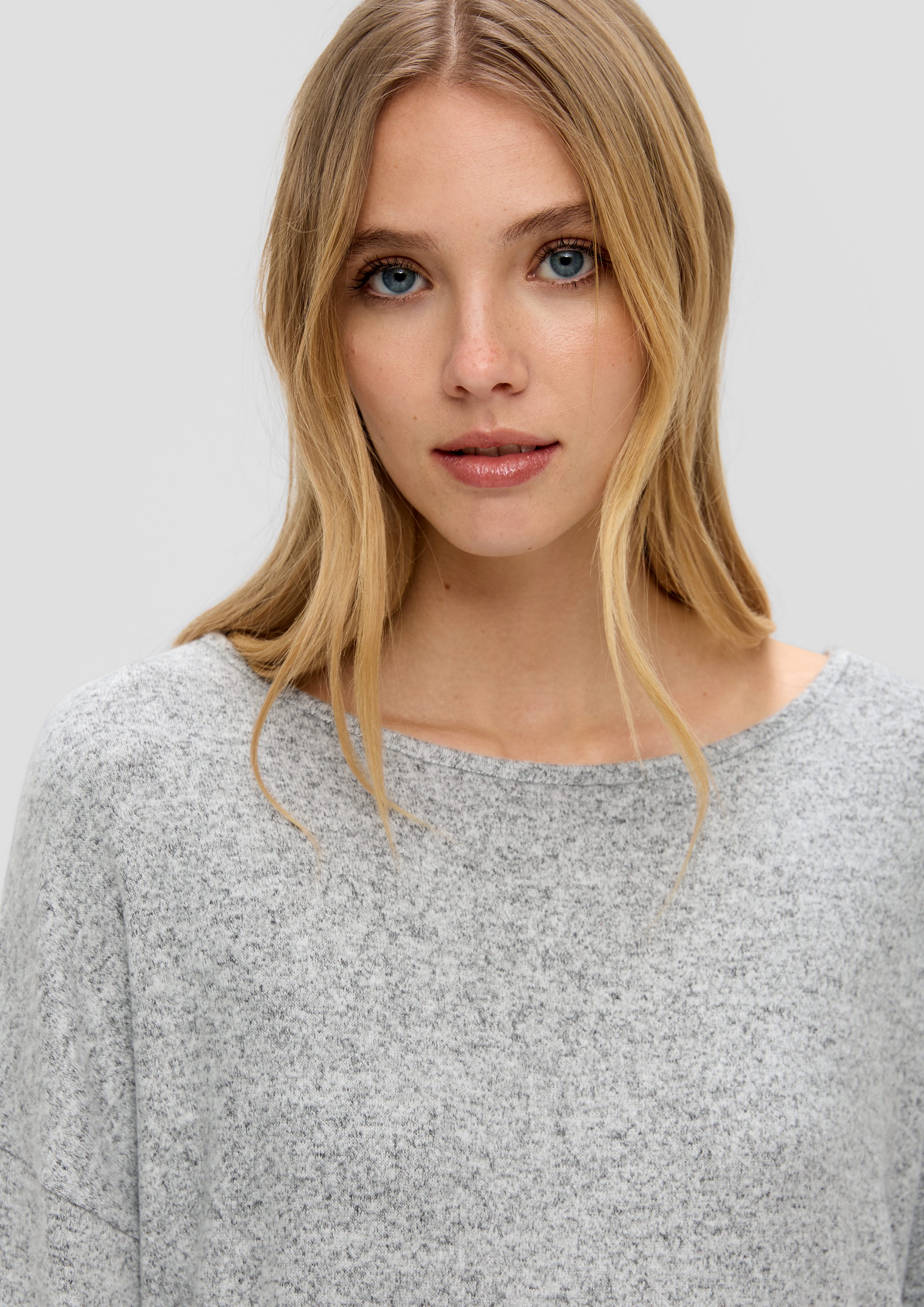 QS 3/4-Arm-Shirt Weiches Shirt aus Viskosemix günstig online kaufen