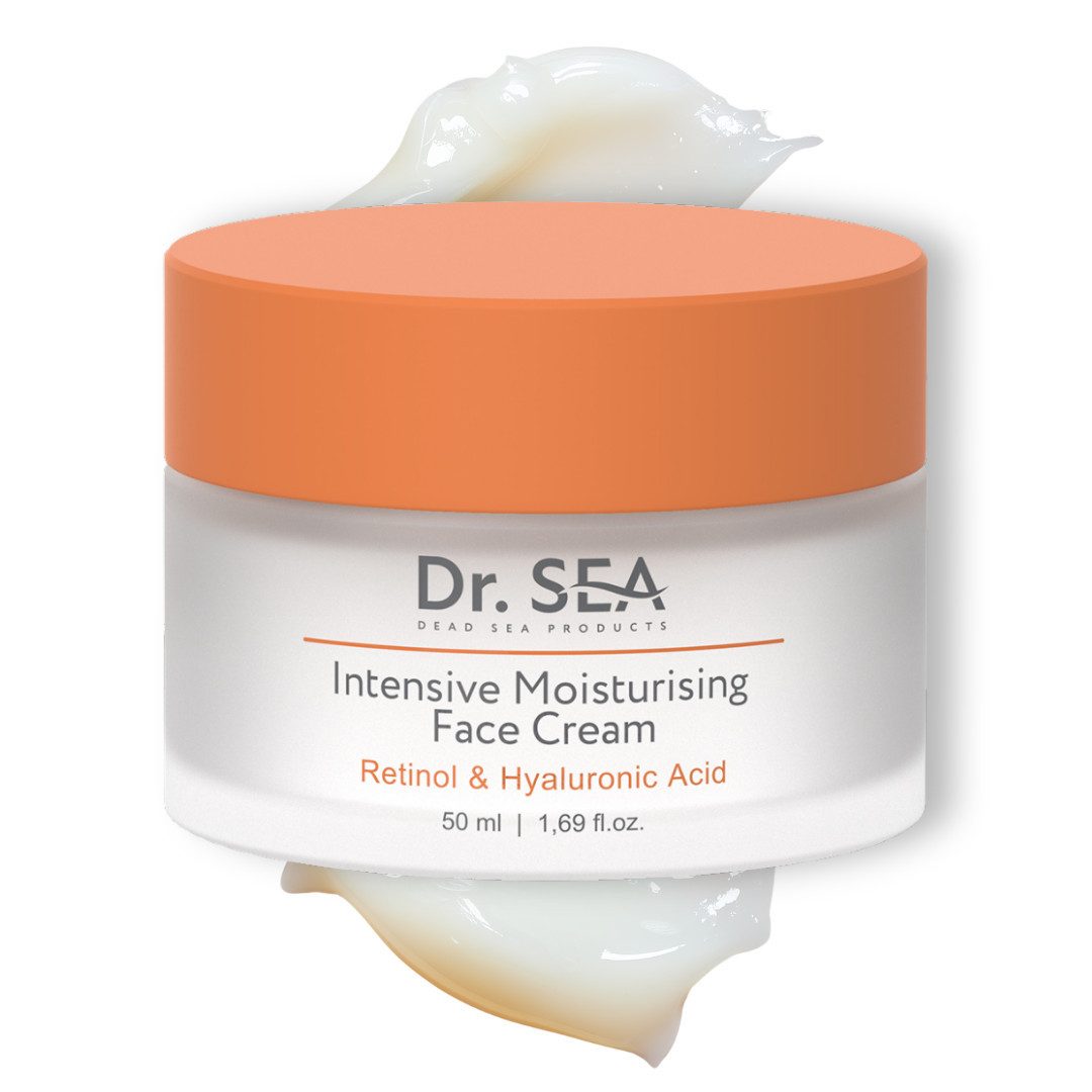 DR. SEA Feuchtigkeitscreme Intensive Feuchtigkeitscreme Hyaluronsäure Retinol, Intensive Feuchtigkeit und Elastizität