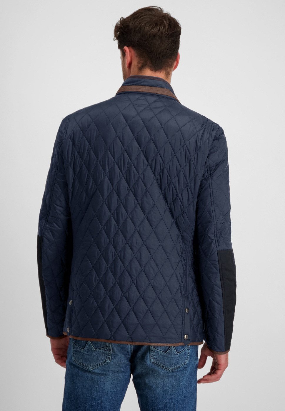 Milestone Steppjacke Leonido Übergangsjacke mit Rautenmuster günstig online kaufen