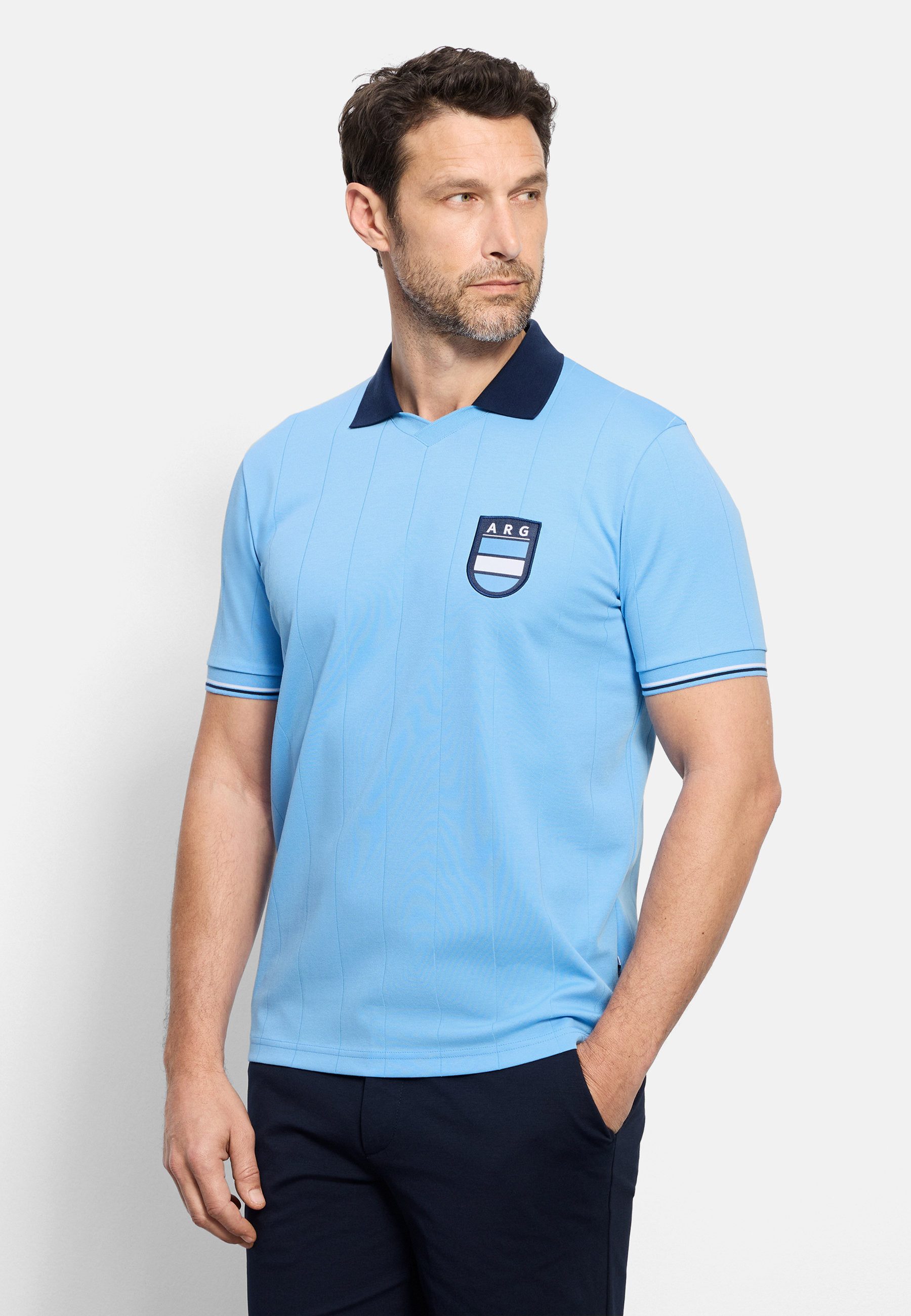 OLYMP Poloshirt OLYMP Casual Wirk, Polo