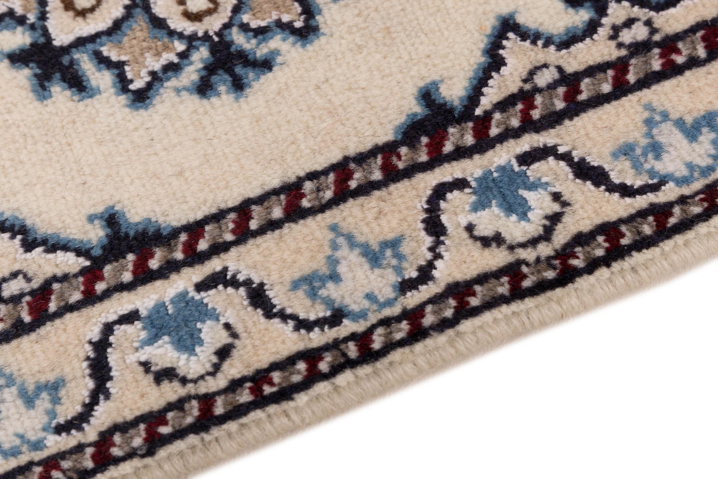 Nain Trading Orientteppich Nain 41x61 Handgeknüpfter Orientteppich / Perserteppich, rechteckig, Höhe: 12 mm