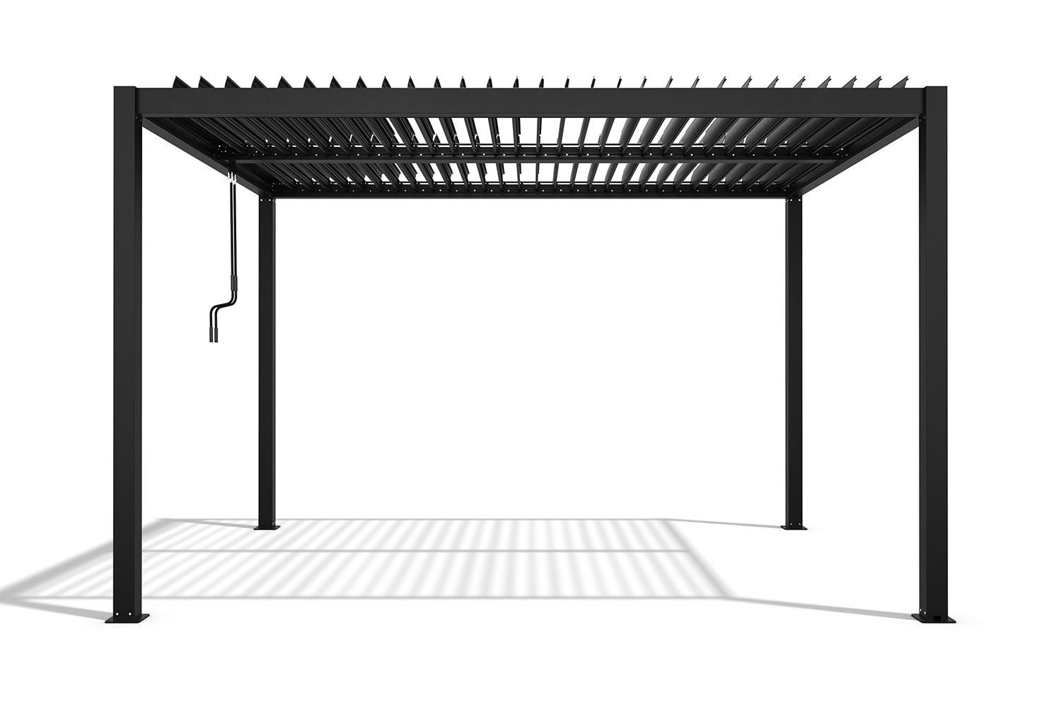 empasa Pergola ZEUS, Pergola 3x4 m alu Terrassenüberdachung freistehend Terrassendach