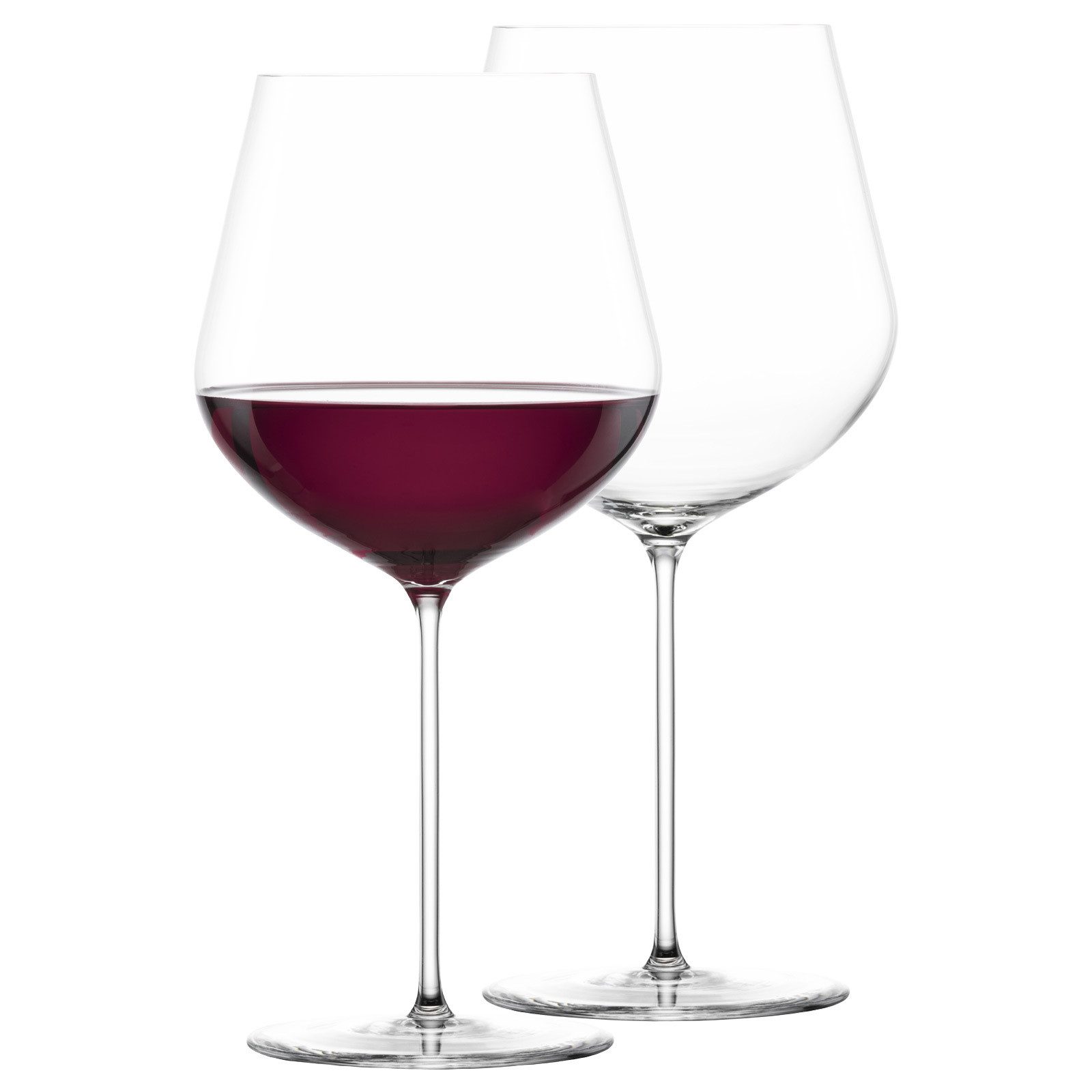 Zwiesel Glas Rotweinglas VUELO Burgunder Rotweingläser 848 ml 2er Set, 2-tlg., Glas