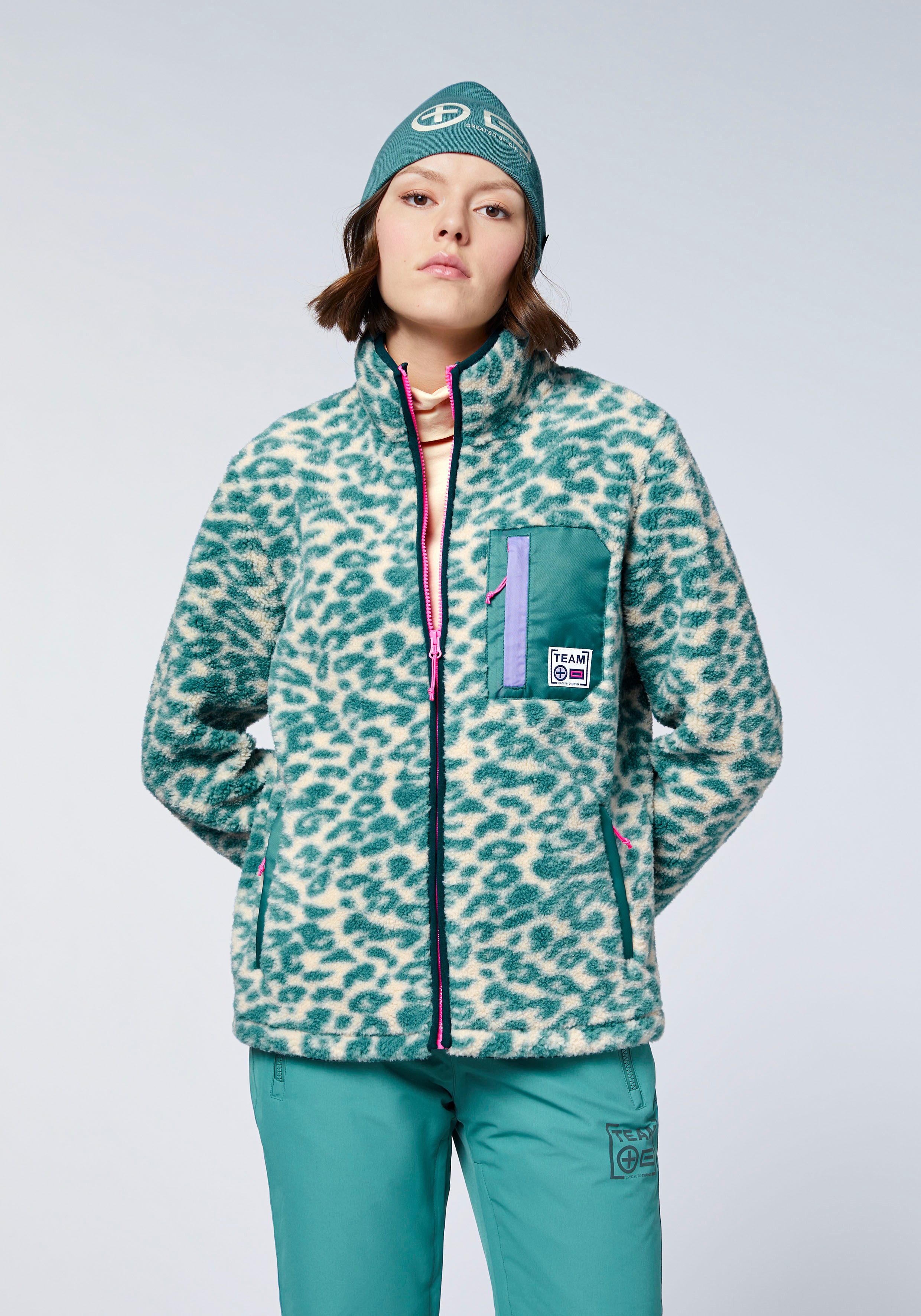 Chiemsee Fleecejacke - aus kuschelig wärmendem Sherpa Fleece