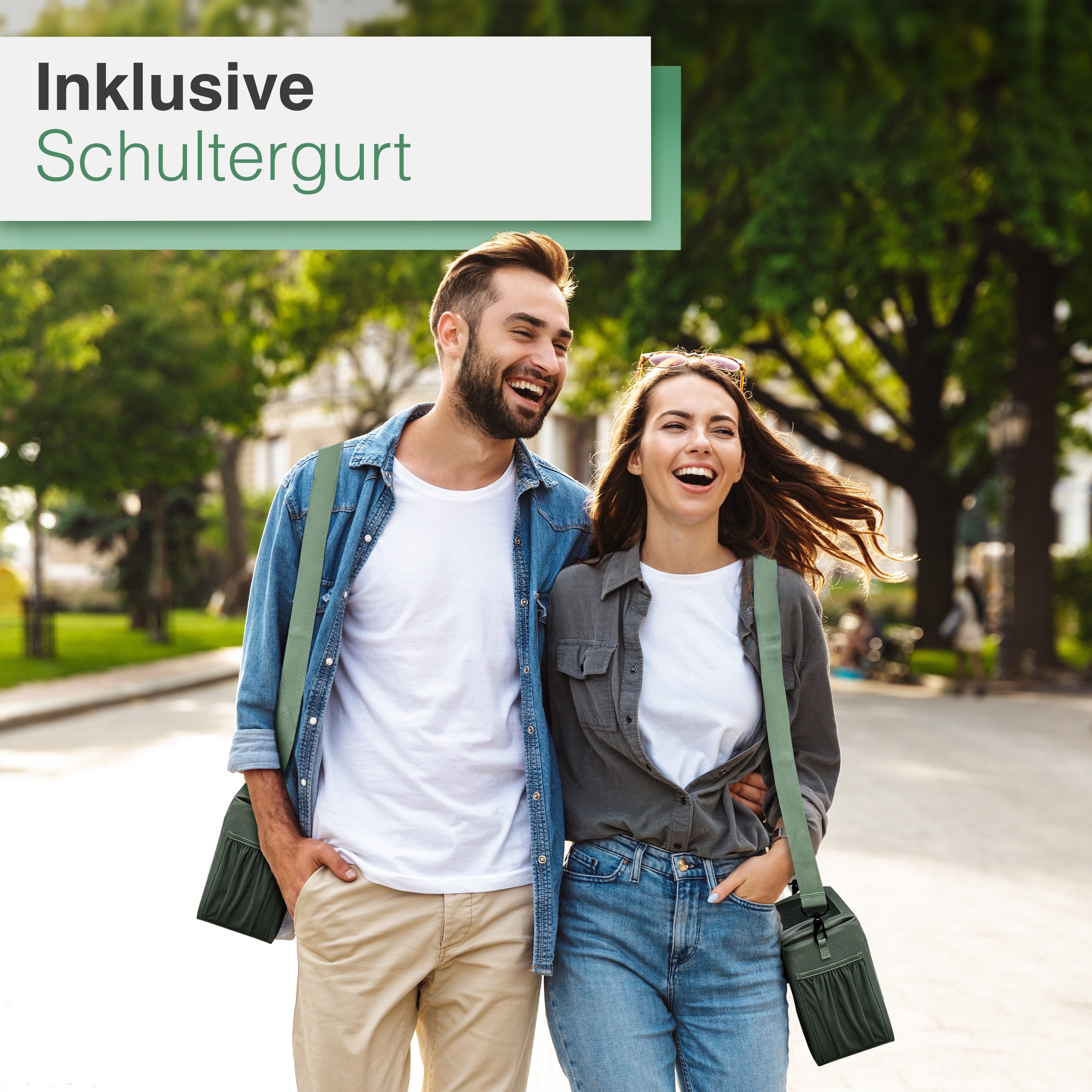 Valkental Lenkertasche Fahrradtasche vorne mit Handyfach, Klickfix-kompatibel, wasserdicht & reflektierend