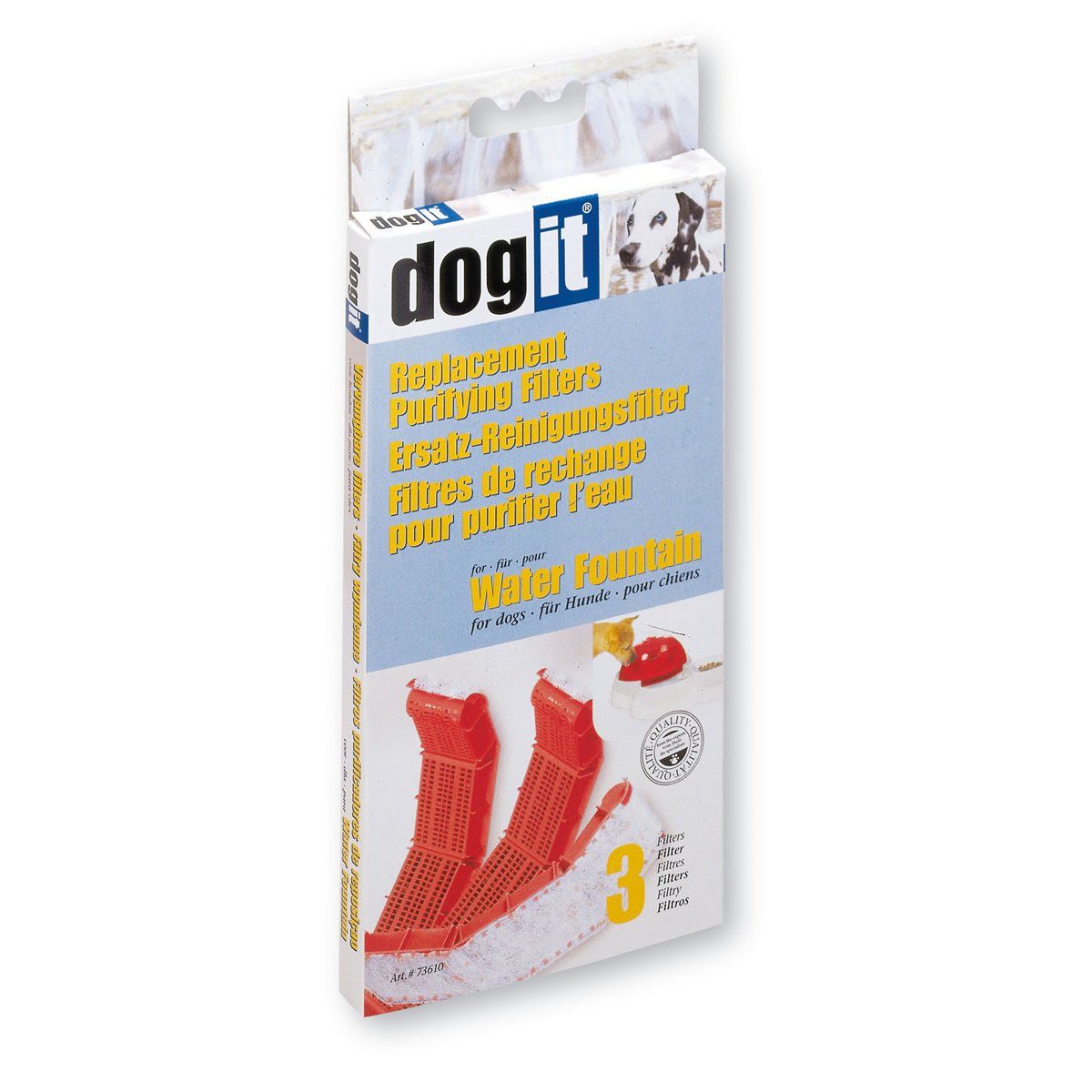 Dogit Trinkbrunnen Ersatzfilter für Water-Fontain Trinkbrunnen günstig online kaufen