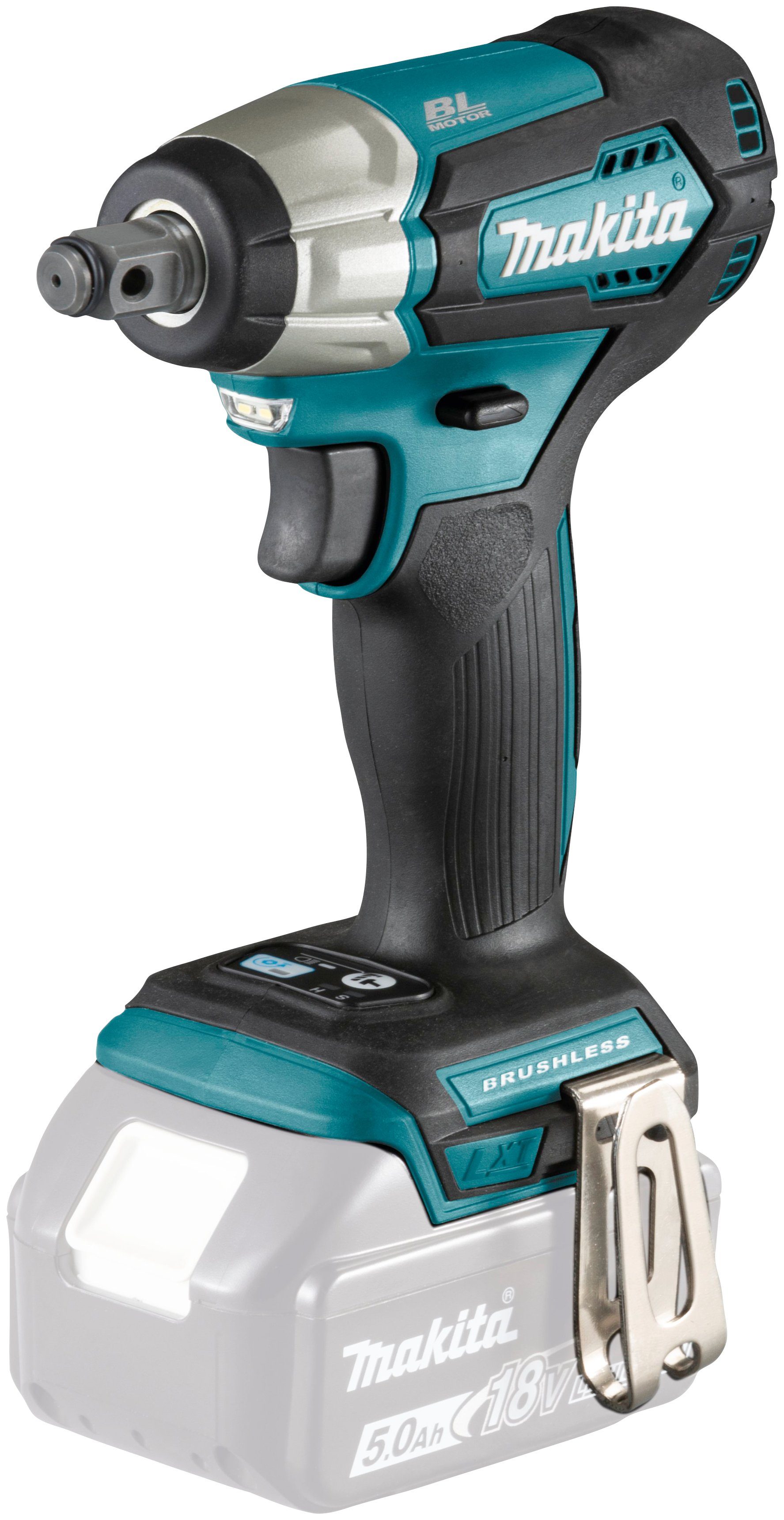 Makita Akku-Schlagschrauber DTW181Z, 2400 U/min, Nm, Ladegerät und Akku ohne 210