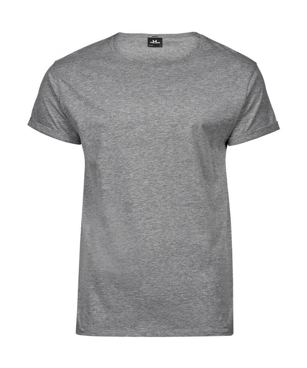 Tee Jays Rundhalsshirt Herren Roll-Up Tee / 100 % ringgesponnene gekämmte Baumwolle