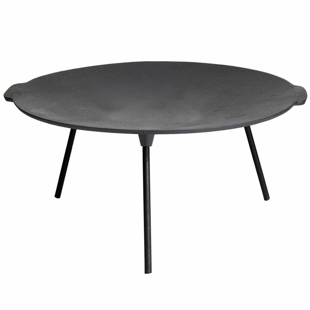 ALL'GRILL Grillschale Massive Gussschale mit abnehmbaren Füßen