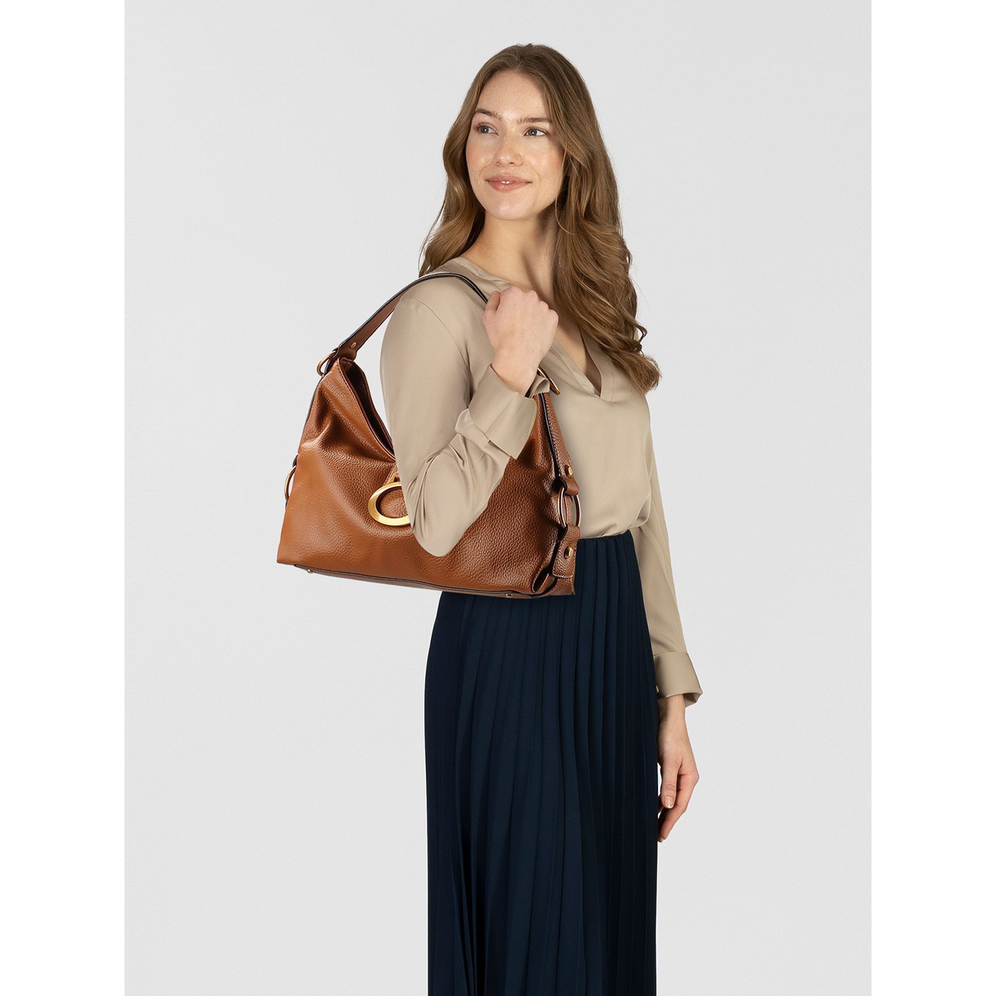 Guess Schultertasche Camden, Polyurethan günstig online kaufen