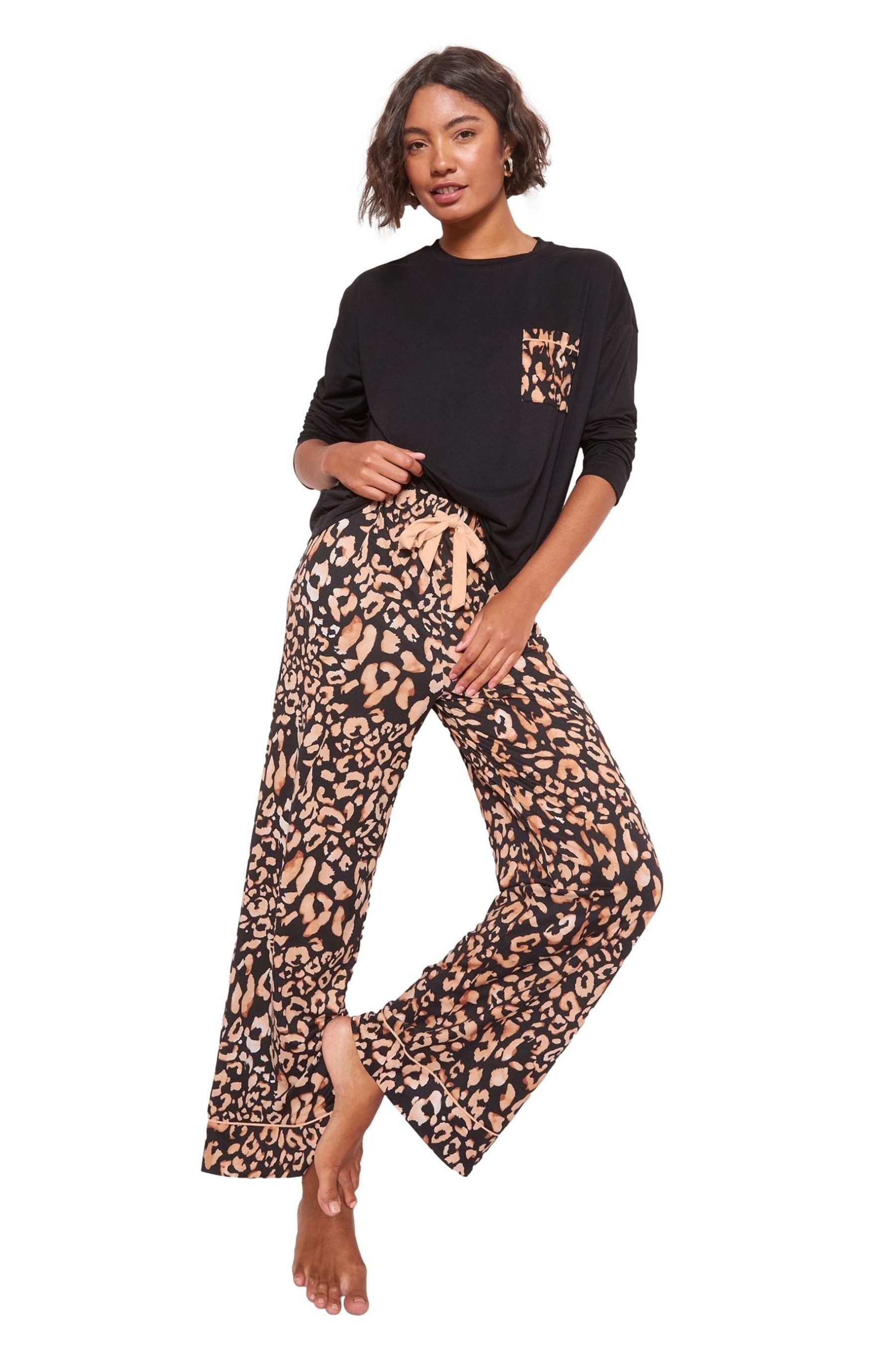 Pyjama Friends Like These Pyjama mit Animalprint, Regular