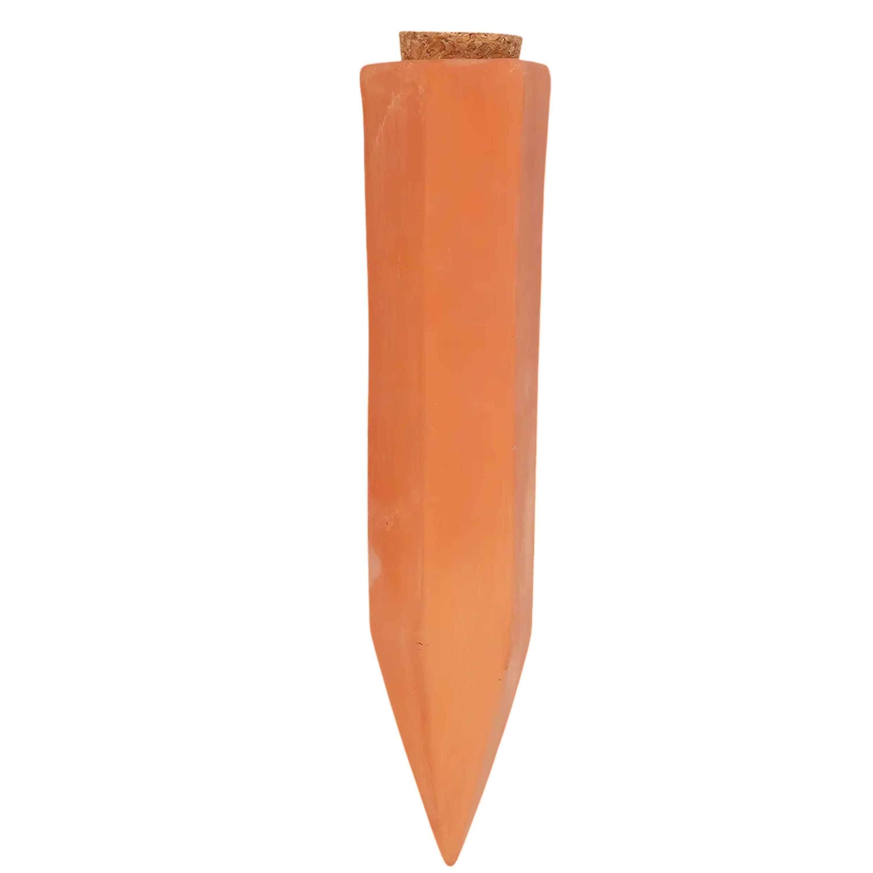 degawo Bewässerungskugel Terracotta Bewässerungskegel 8er SET Pflanzen Wasserspender Garten
