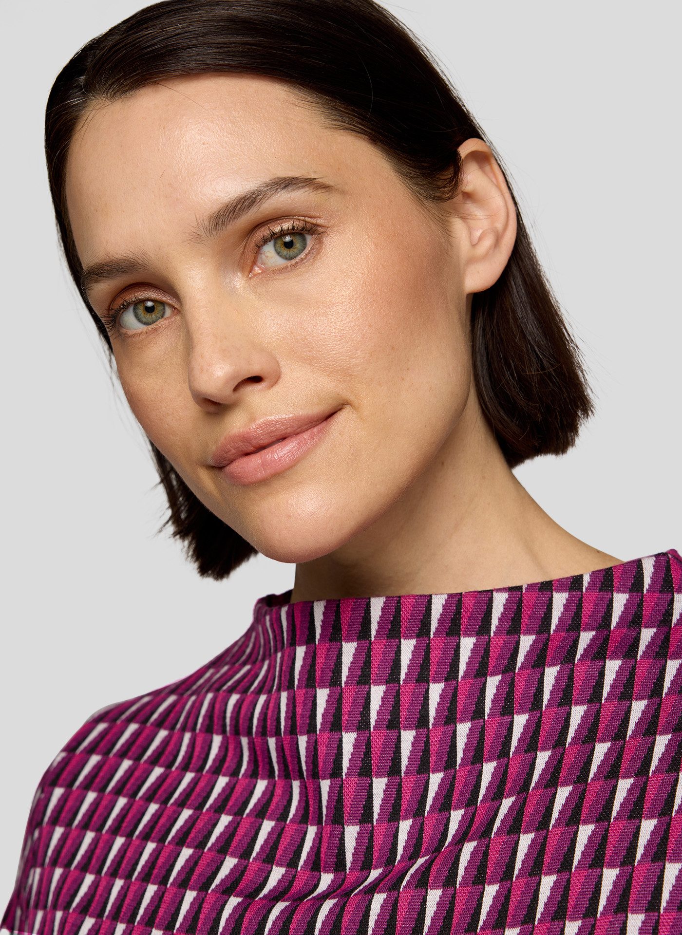 Rabe 3/4-Arm-Shirt mit grafischem Muster – Bild 4 von 5