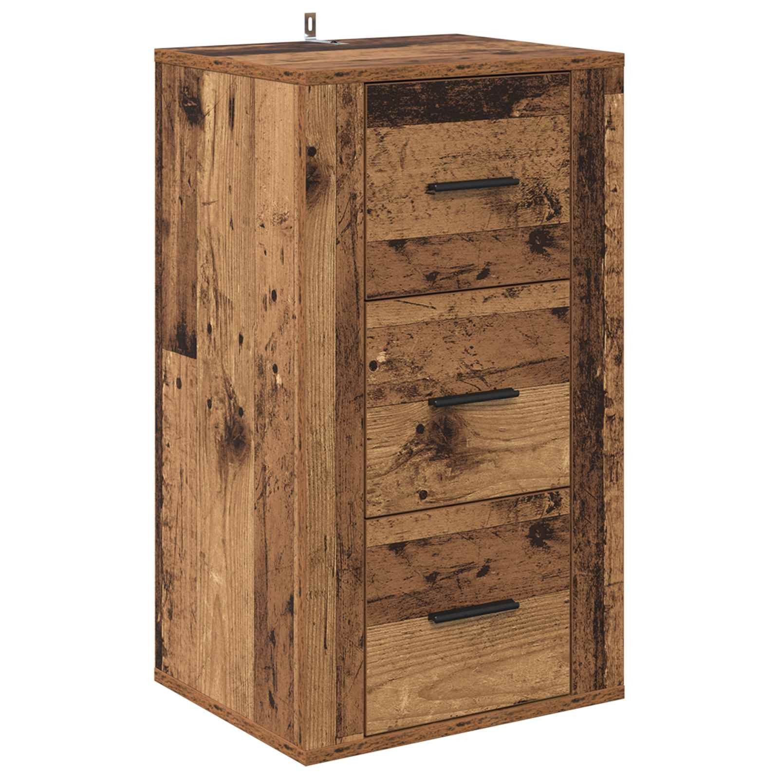 vidaXL Sideboard Sideboard Altholz 40 x 33 x 70 cm Holzwerkstoff (1 St)