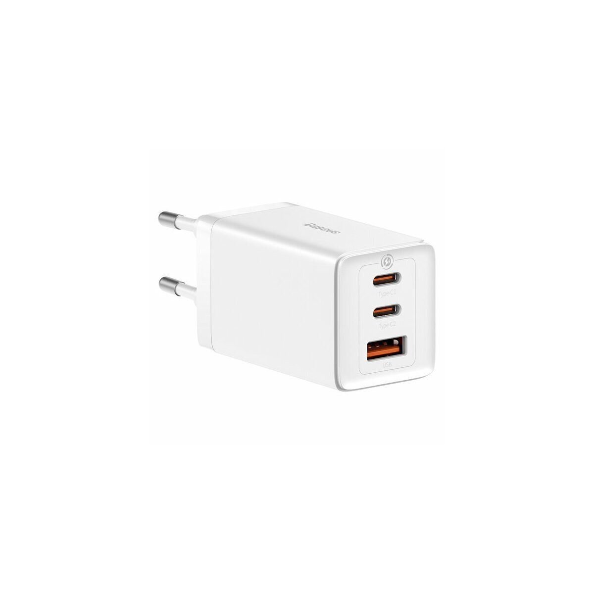 Baseus Baseus Wandladegerät Fast Charge 2xUSB-C + USB, 65W (weiß) Smartphone-Kabel