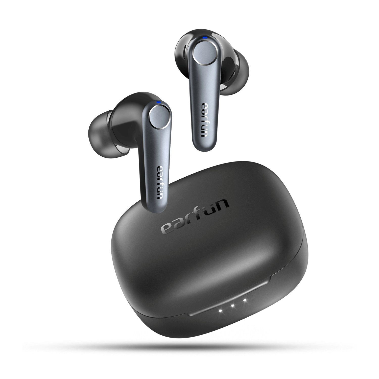 Earfun Air Pro 3 TWS Bluetooth 5.3 LE Ohrhörer Навушники-вкладиші (Wireless, Active Noise Cancelling, Fast Charge, 6 Mics, 45 Std. Spielzeit, IPX5)