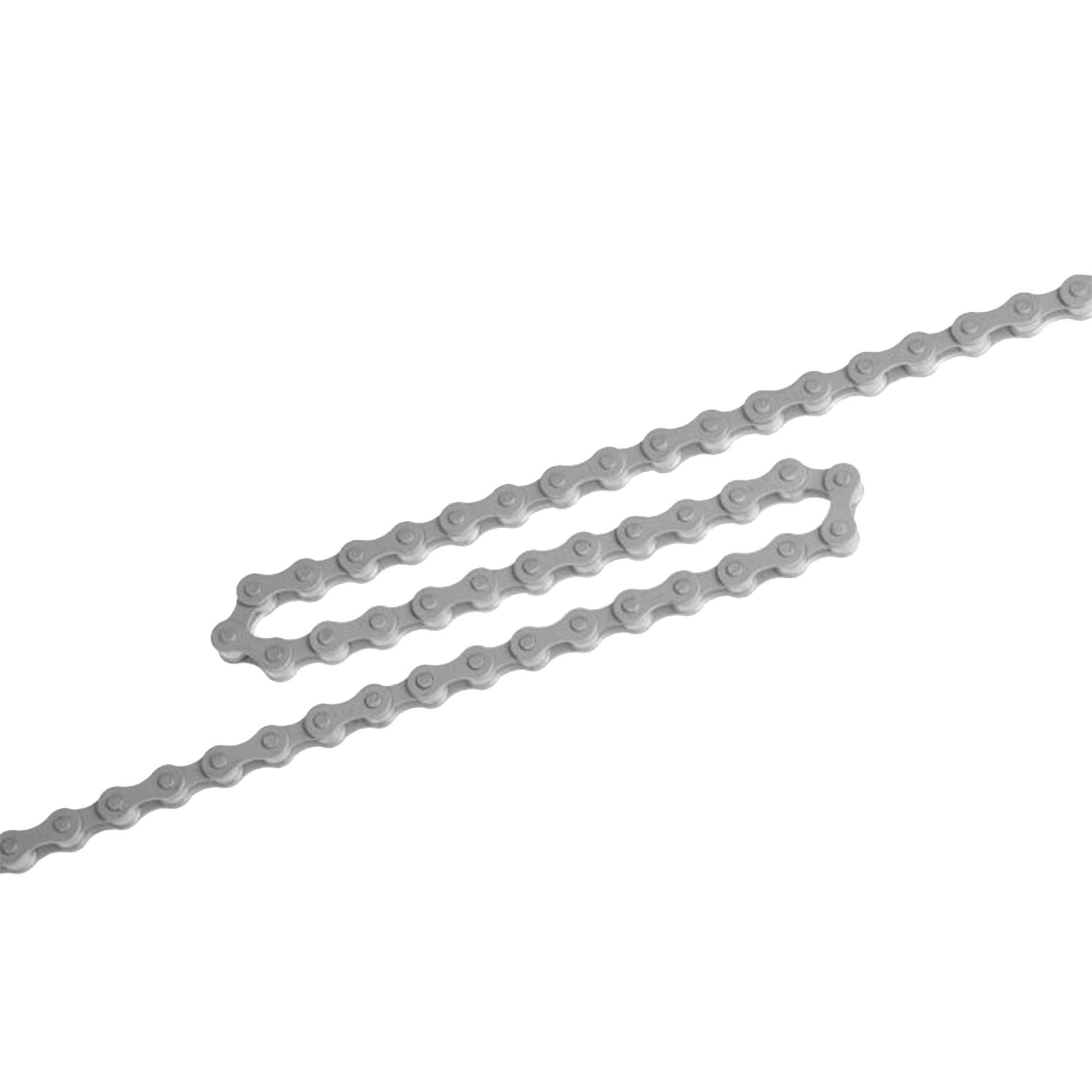 Shimano Fahrradkette CN-NX10 (1-St) Fahrradkette Nabenschaltung Fixie 1-fach Kette Fahrrad 114 Glieder