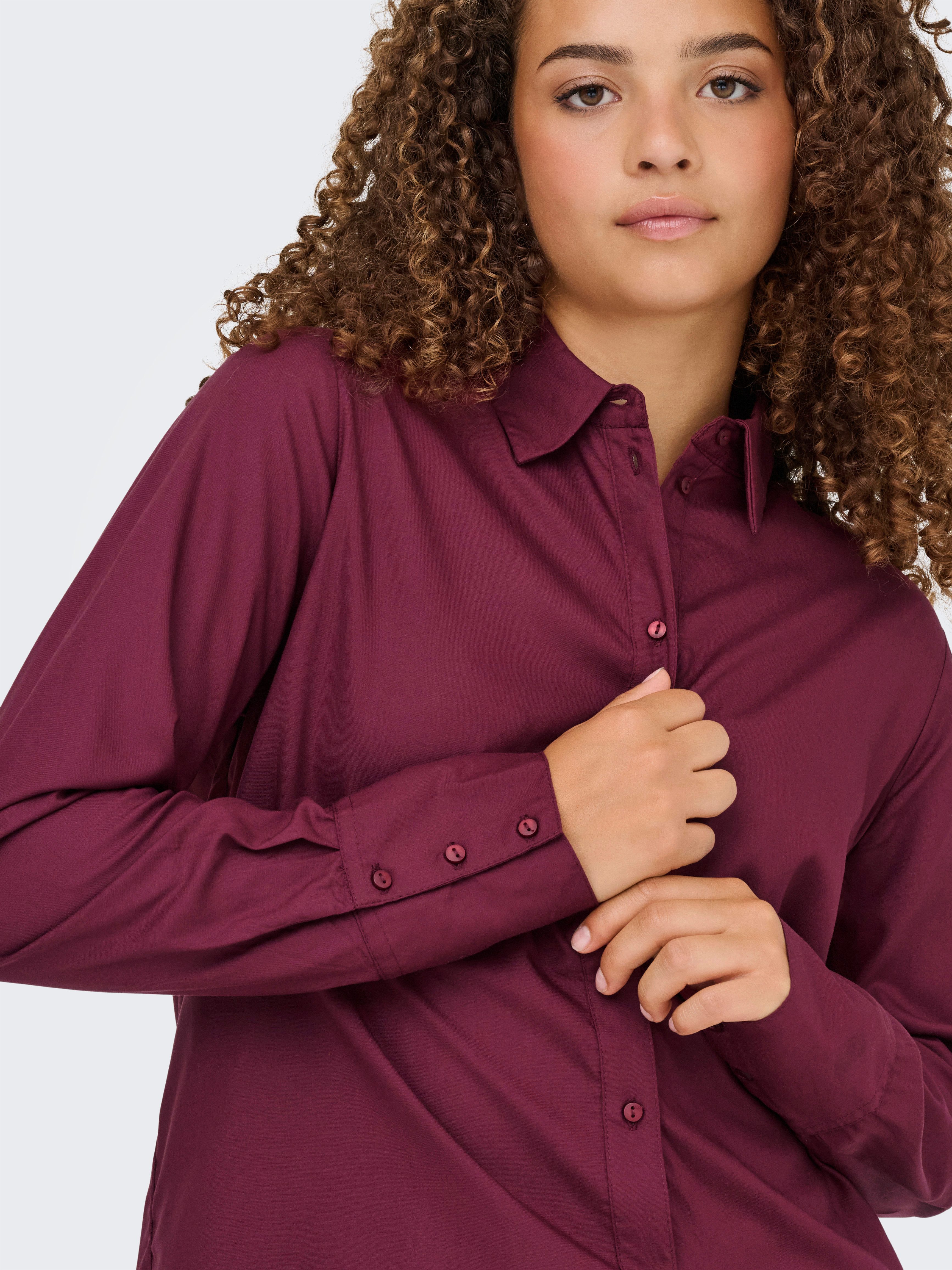 ONLY Hemdbluse ONLBERIT LIFE L/S SHIRT günstig online kaufen