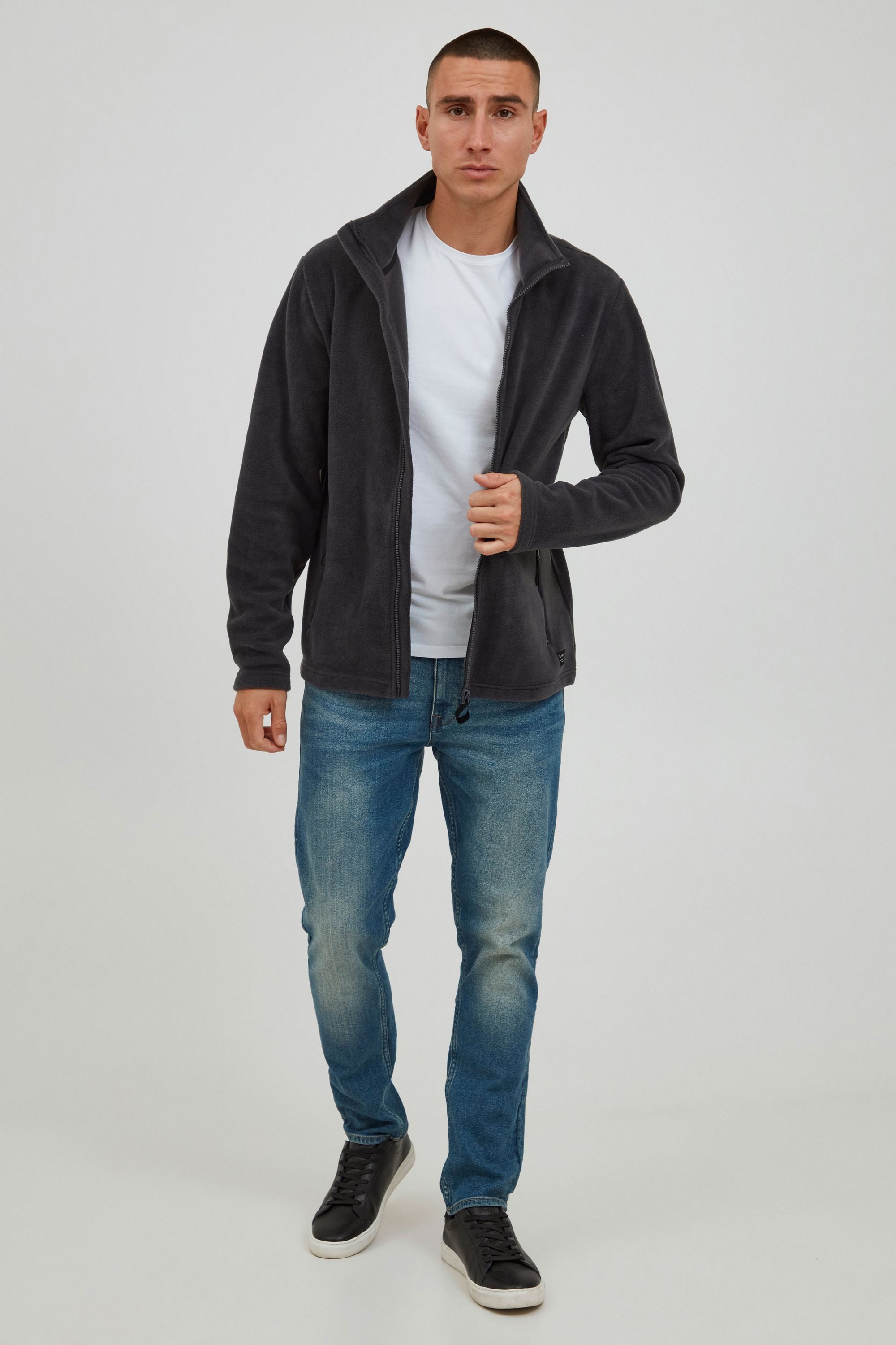 11 Project Fleecejacke PRMichalis Fleece Jacke mit Stehkragen günstig online kaufen