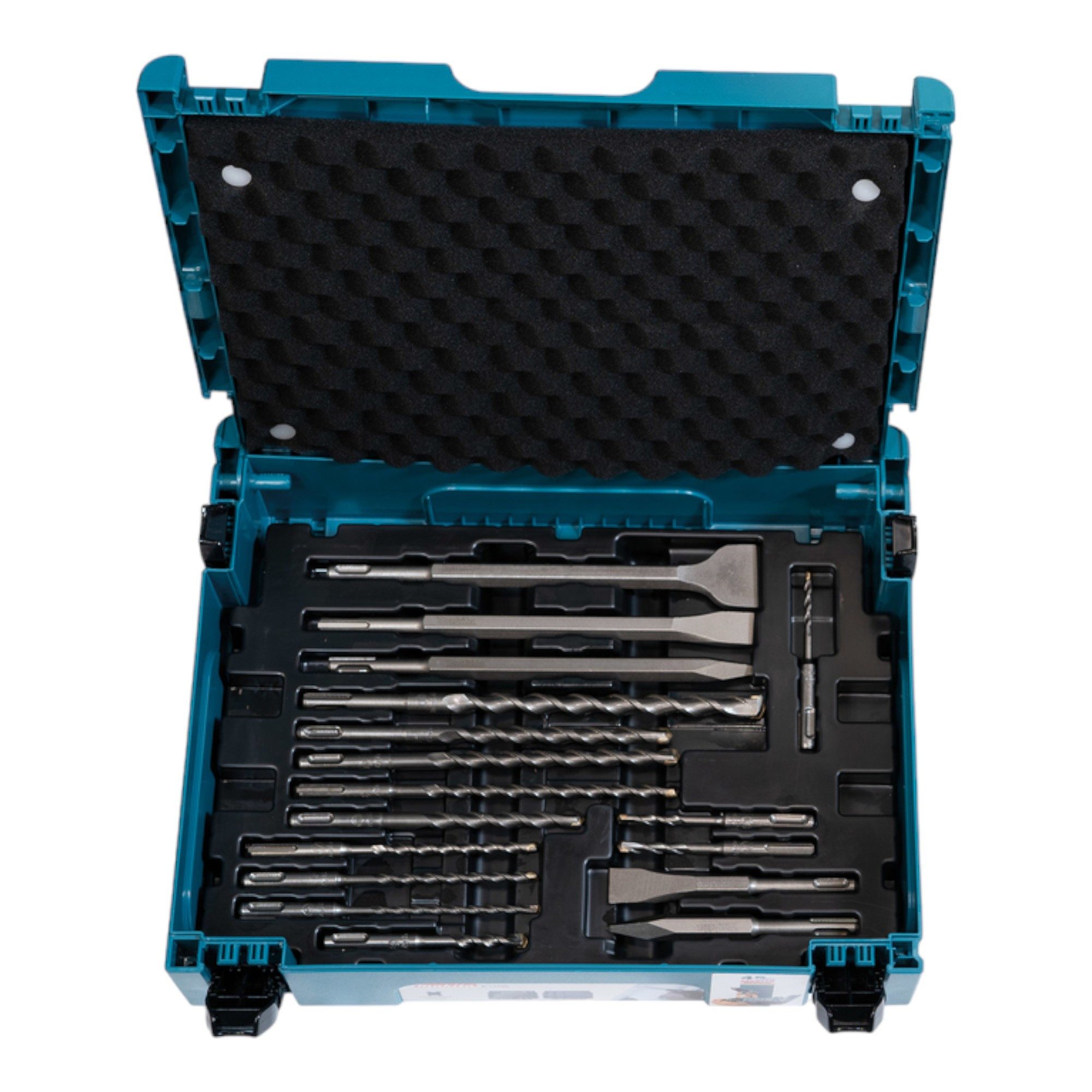 Thumbnail - Makita Bohrer- und Bit-Set Makita E-17790 Bohrer und Meißel Set SDS-Plus 17-teilig + Makpac