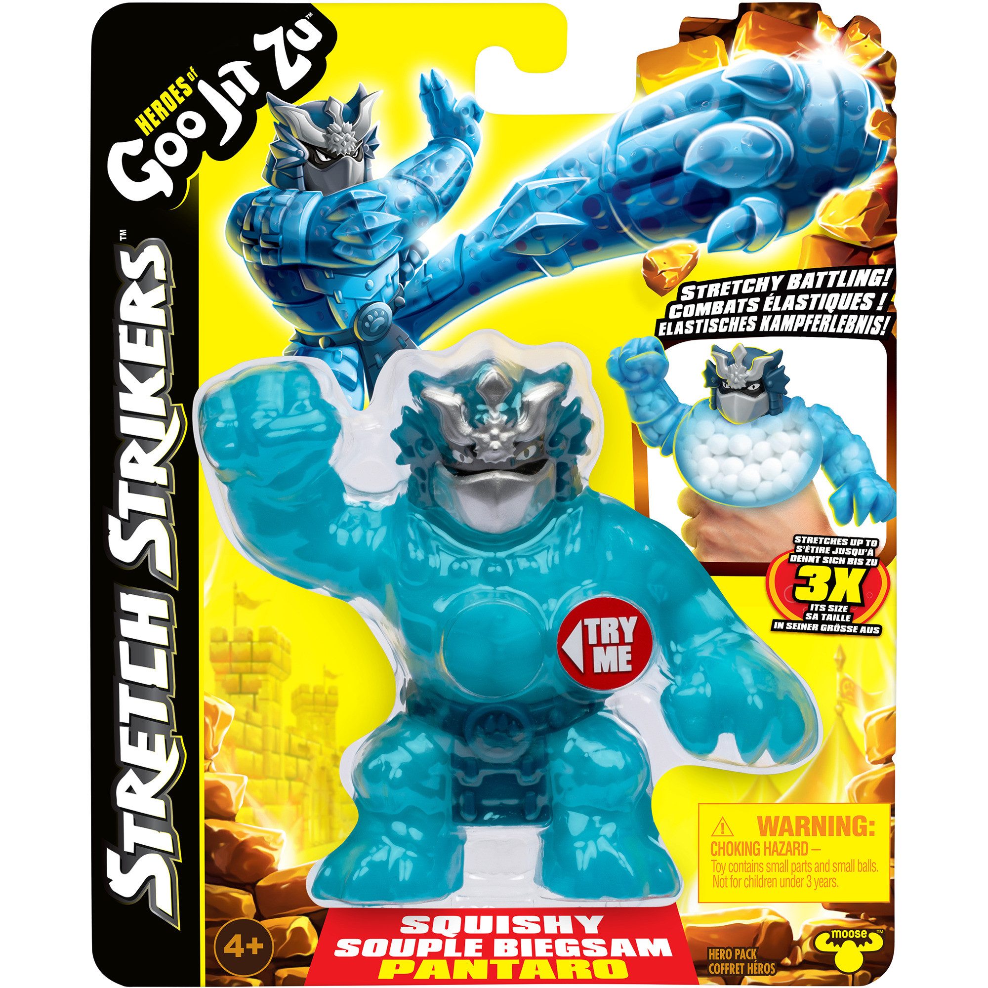 Moose Toys Spielfigur Moose Toys Heroes of Goo Jit Zu - Stretch Strikers