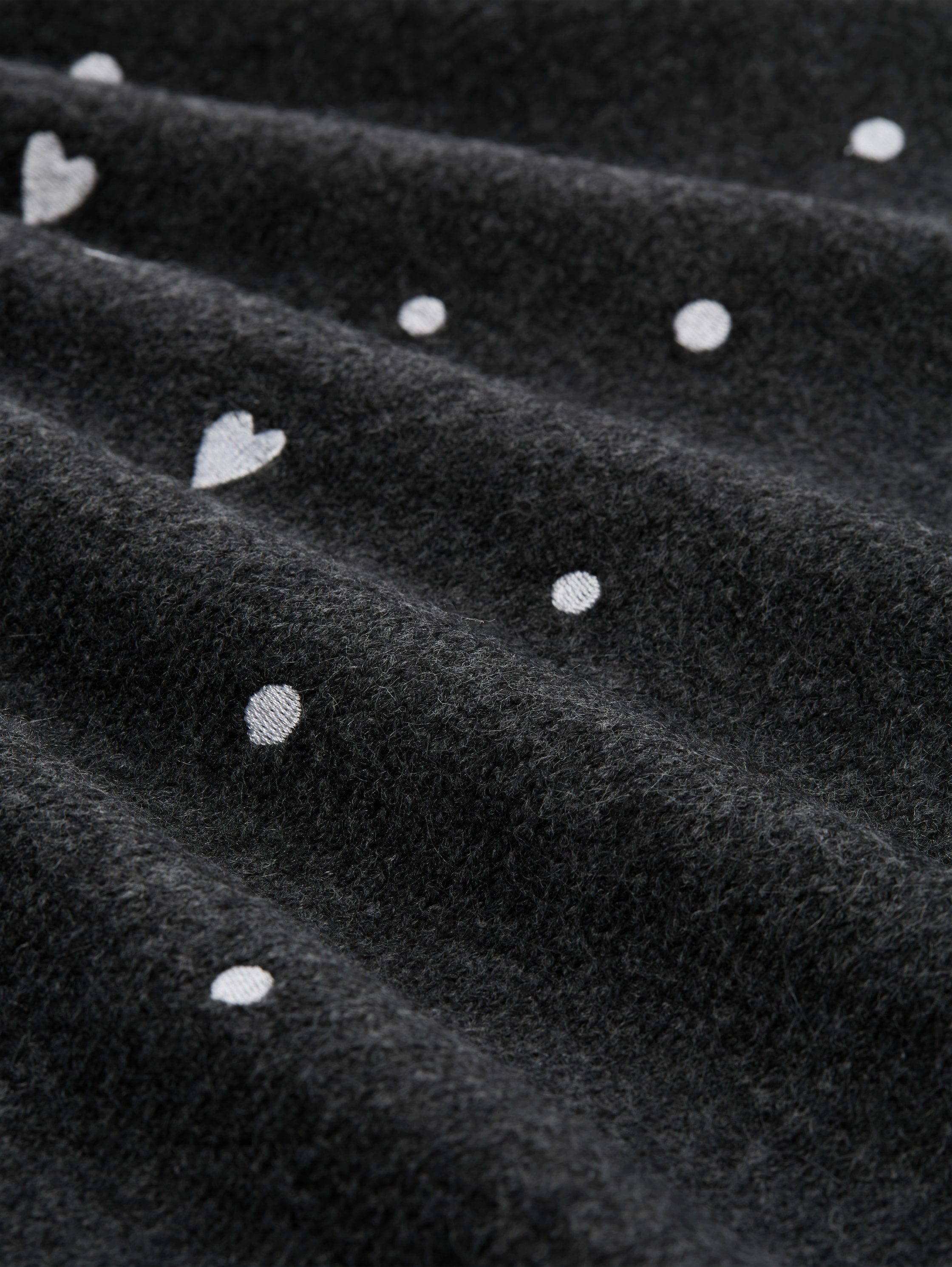 TOM TAILOR Denim Minikleid mit Stickereien