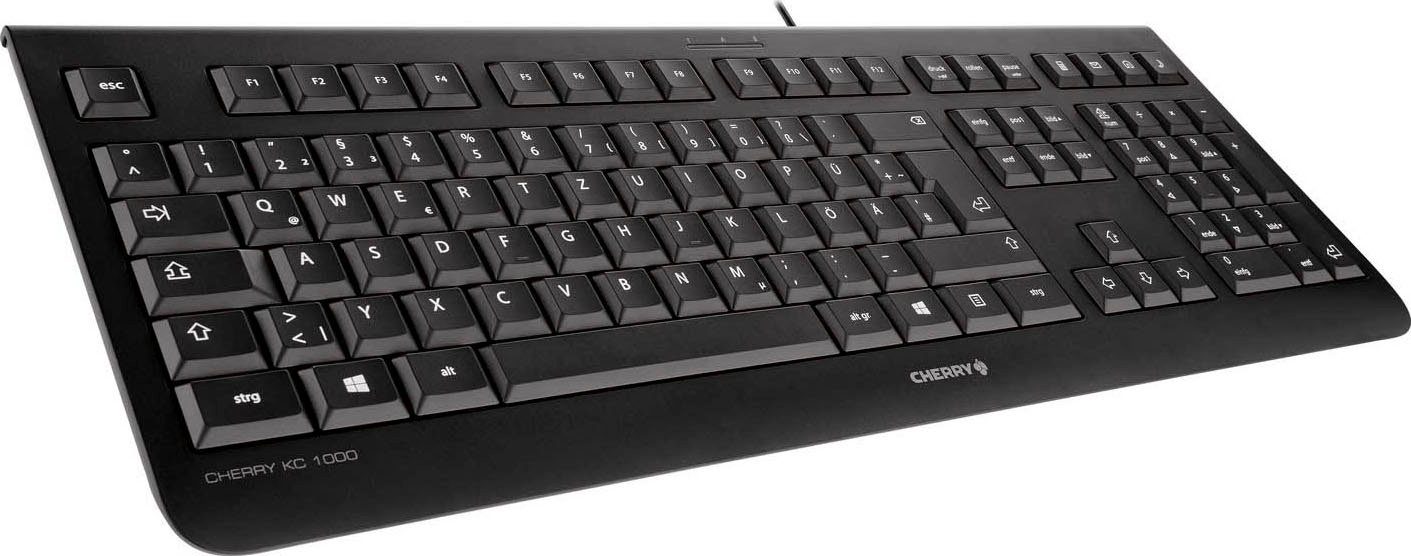 Cherry KC 1000 schwarz Tastatur