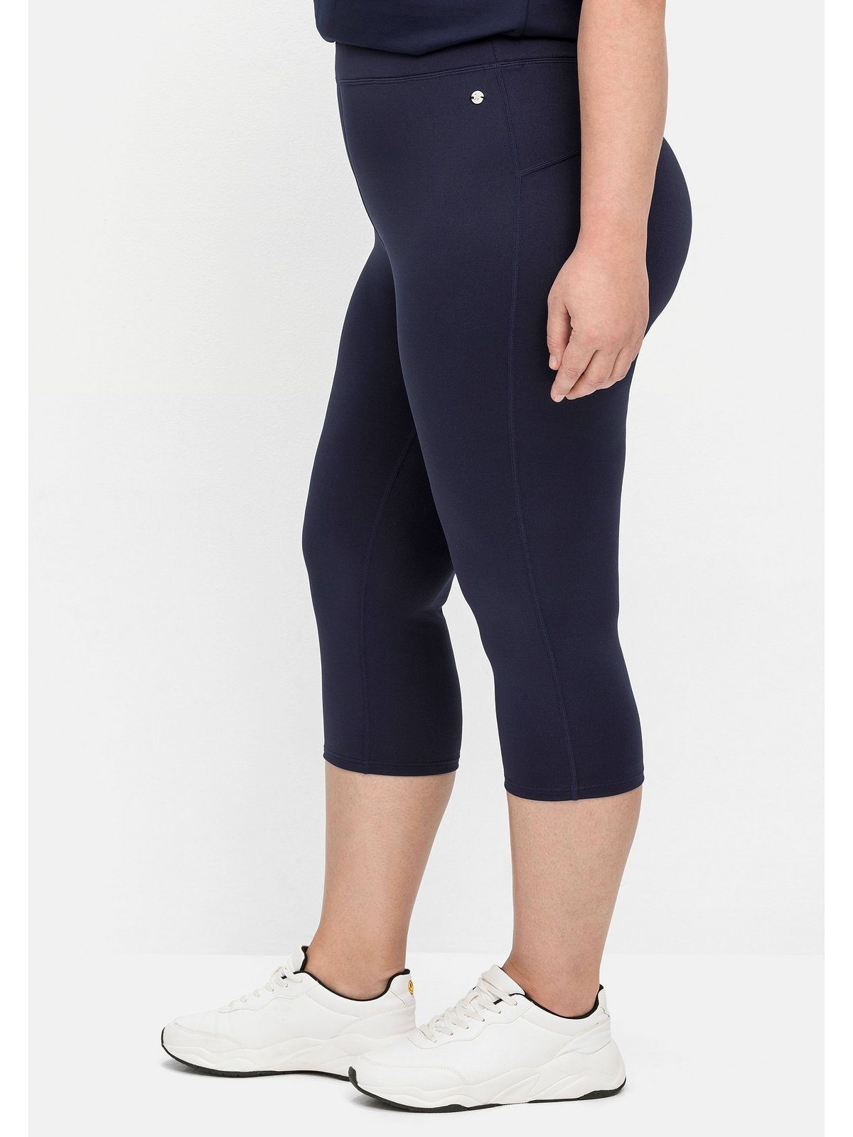 Sheego Sporthose Große Größen aus Funktionsqualität, mit Innentasche