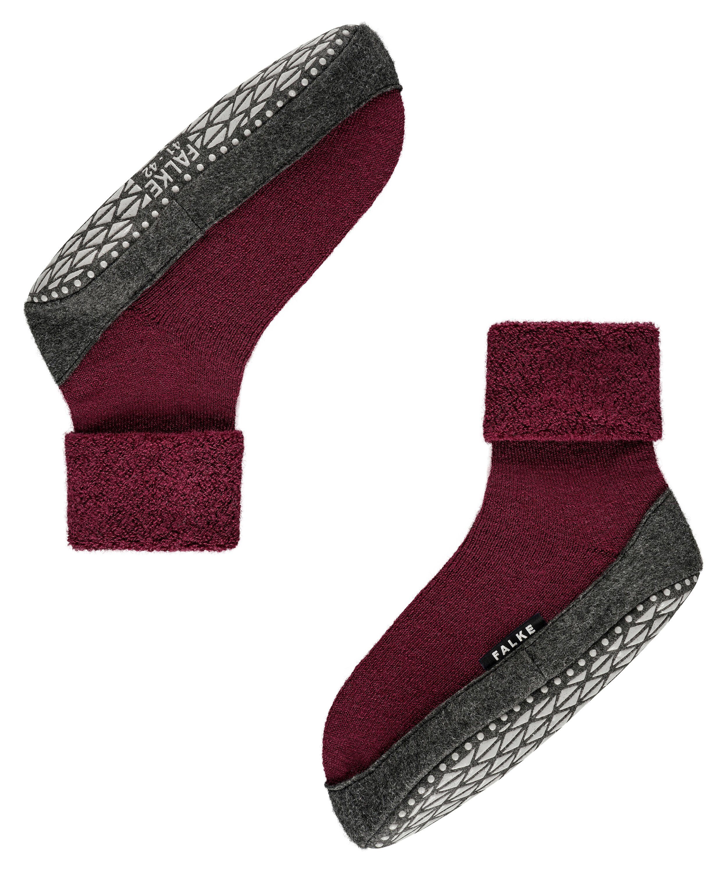 Socken (1-Paar) FALKE (8596) Cosyshoe barolo