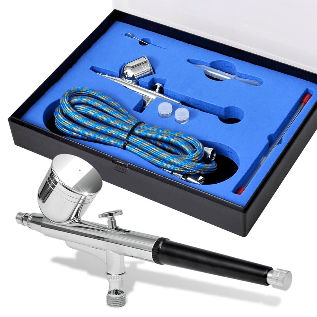 mm Airbrush-Set 0,5 Farbsprühpistole Farbspritzpistolen 0,2 / / vidaXL Düsen 0,3