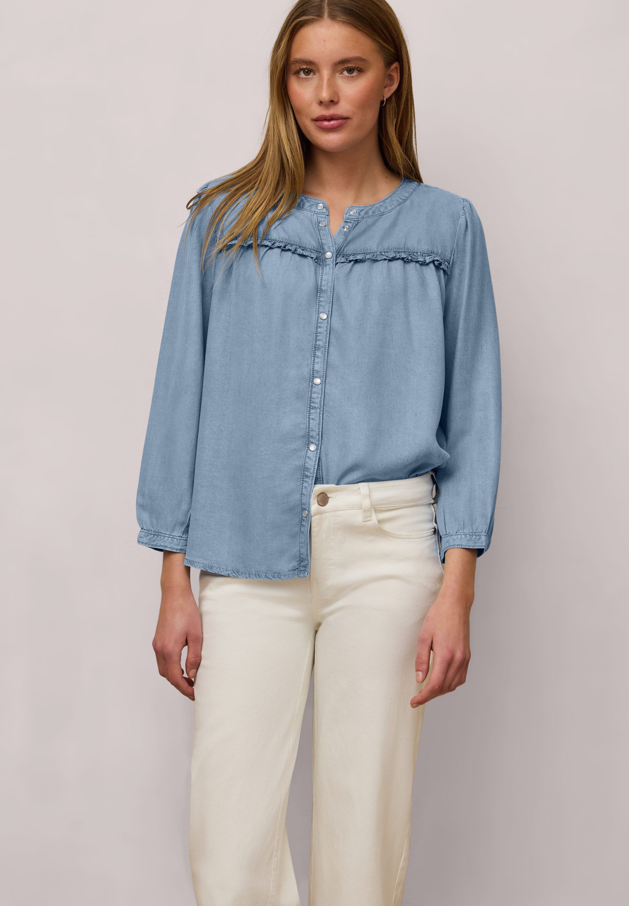Jeansbluse