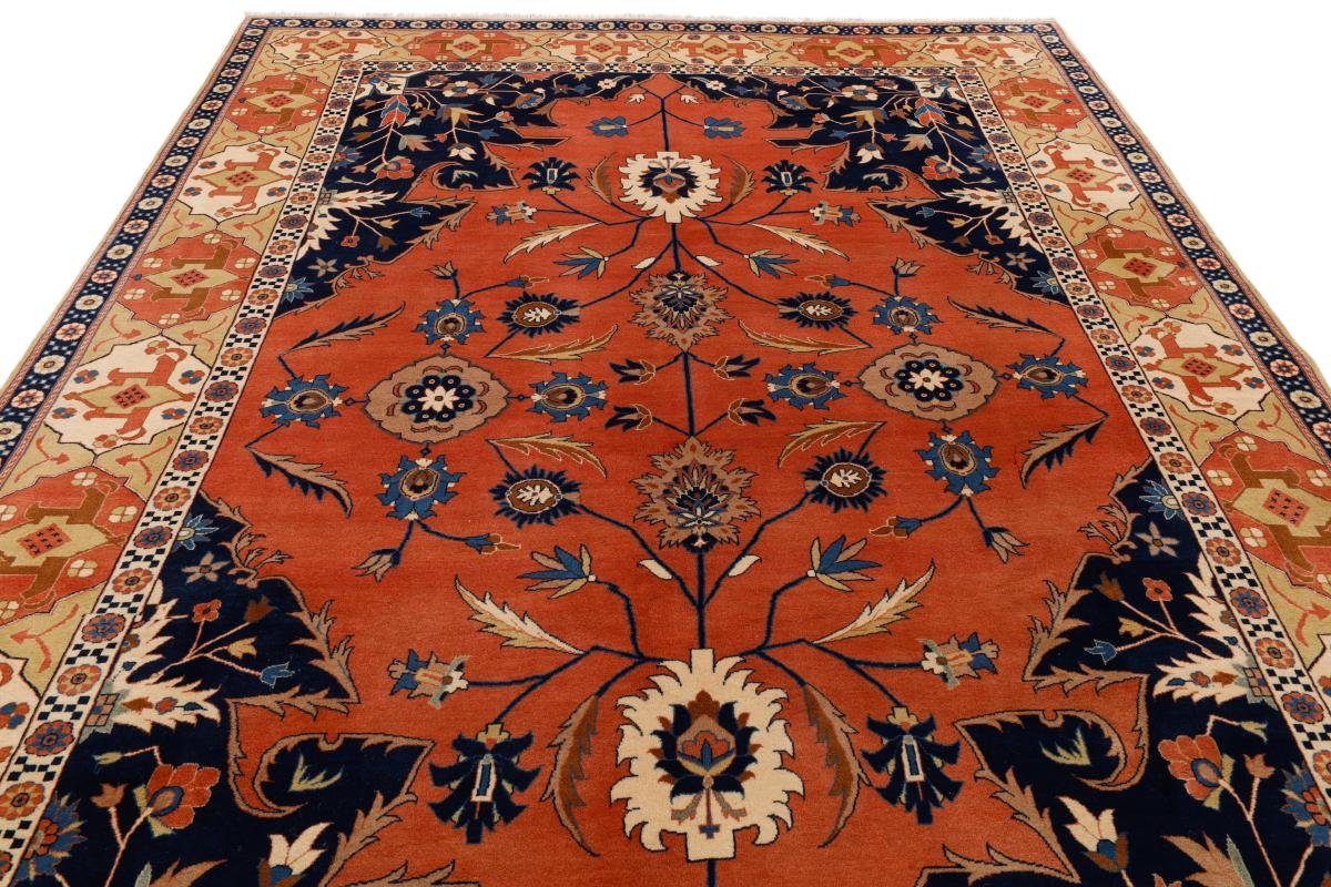 Orientteppich Mashhad 216x347 mm Perserteppich, 12 Nain Höhe: Handgeknüpfter Orientteppich rechteckig, Trading, 