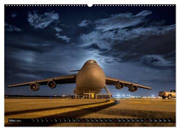 CALVENDO Wandkalender Kampfjets • U.S. Aircraft (Premium, hochwertiger DIN A2 Wandkalender 2023, Kunstdruck in Hochglanz)