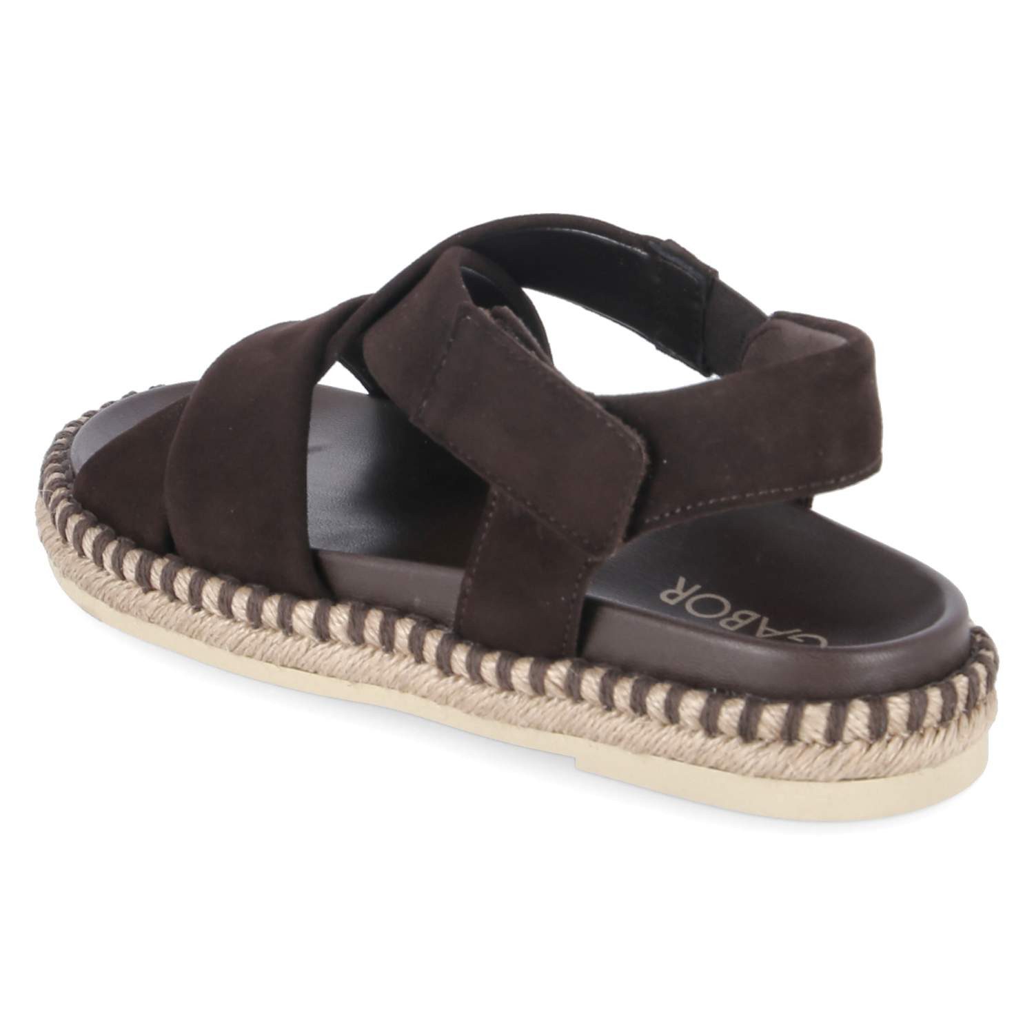 Gabor Gabor 83.781.18 Damen Rauleder brown Sandalette