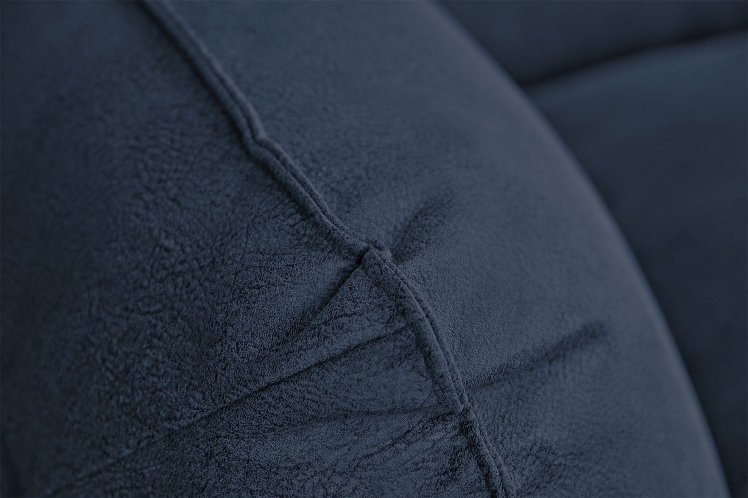 Lederimitat Leder im Big-Sofa KAWOLA oder versch. Longchair Vintagelook, Farben DAVITO,