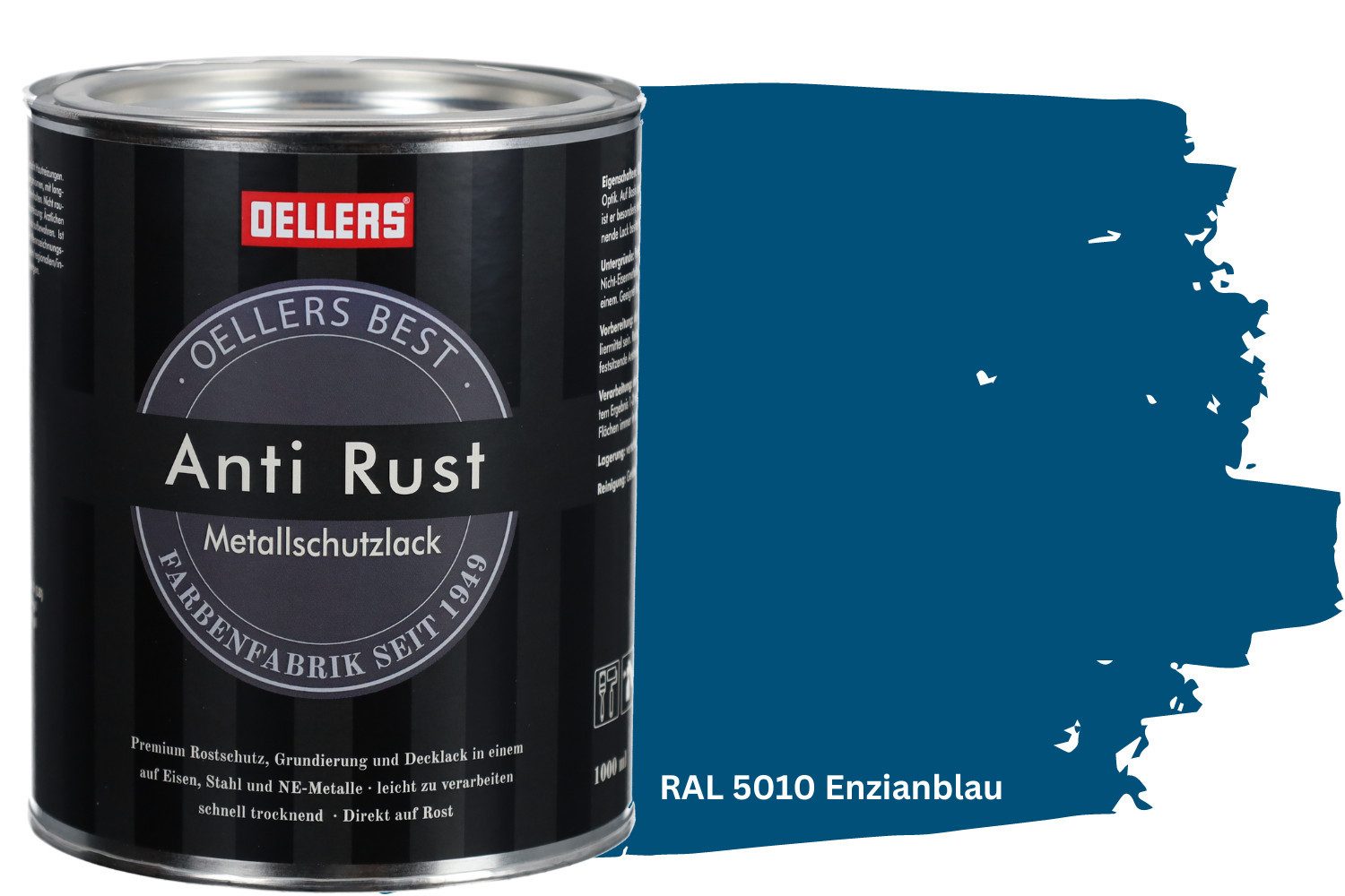 OELLERS Metallschutzlack Anti Rust, Rostschutz, Grundierung und Decklack