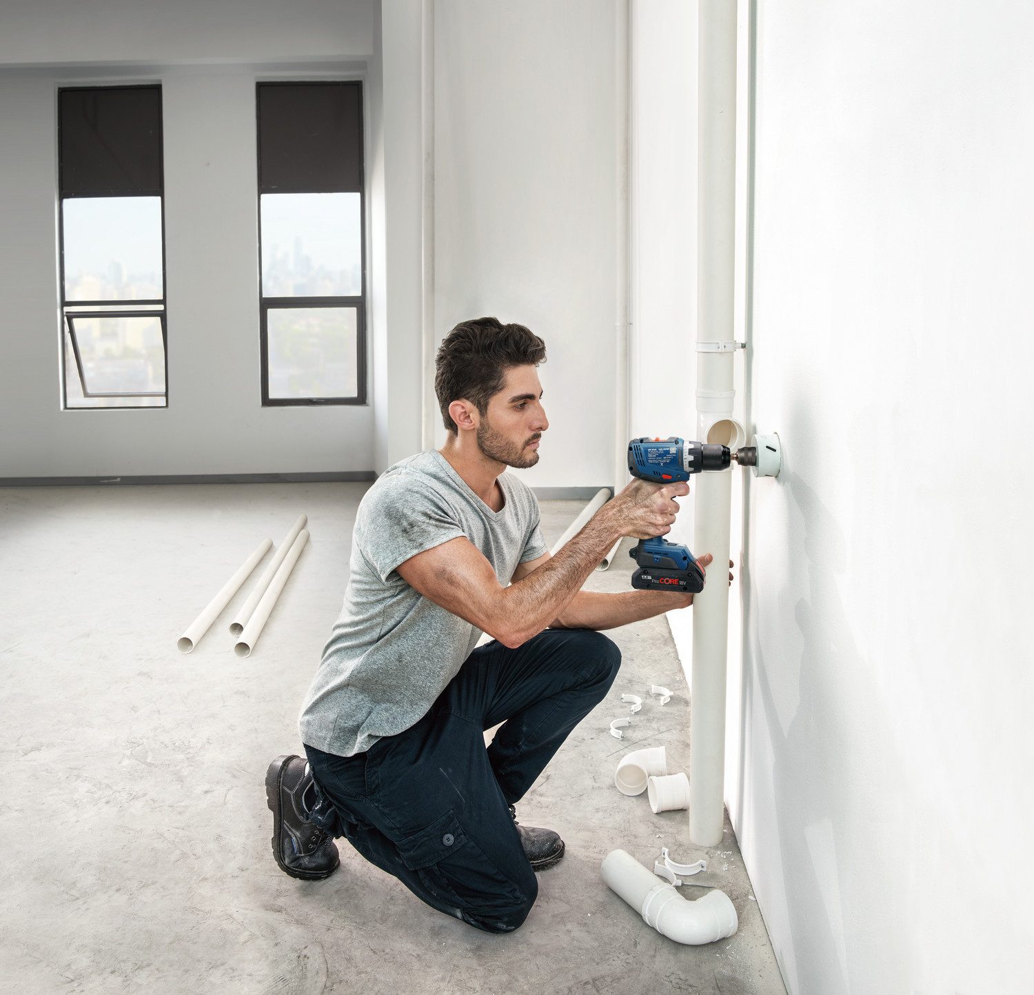 Bosch Professional Akku-Bohrschrauber »GSR 18V-65«, Inkl. günstig online kaufen