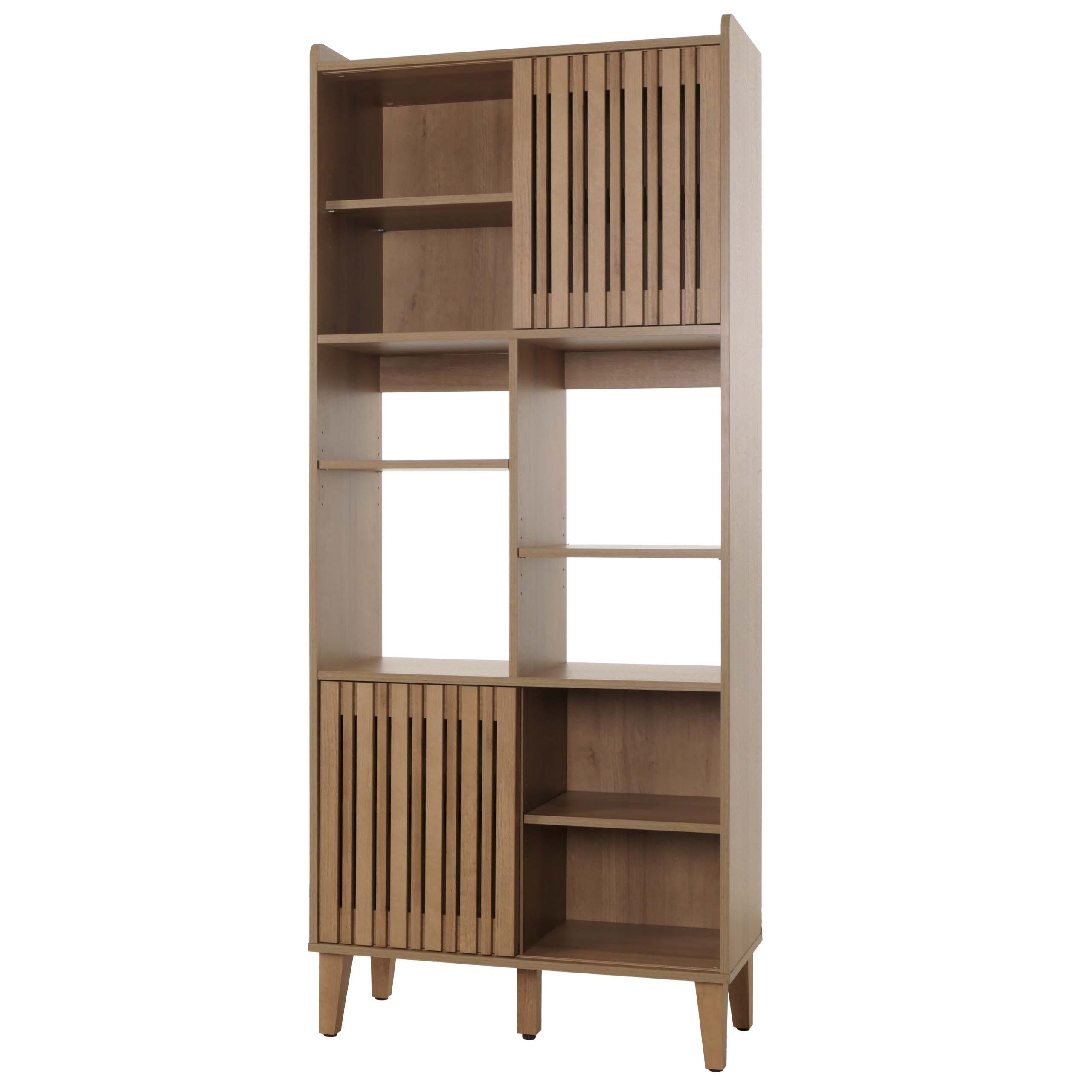MCW Bücherregal MCW-M48-B, Zwei Schiebetüren mit günstig online kaufen