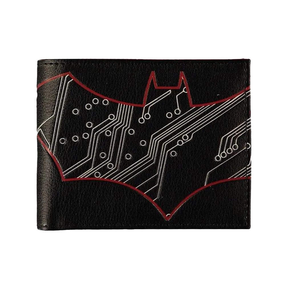 Batman Geldbörse Tech Bat Logo, DC Comics Bifold Geldbeutel Portemonnaie