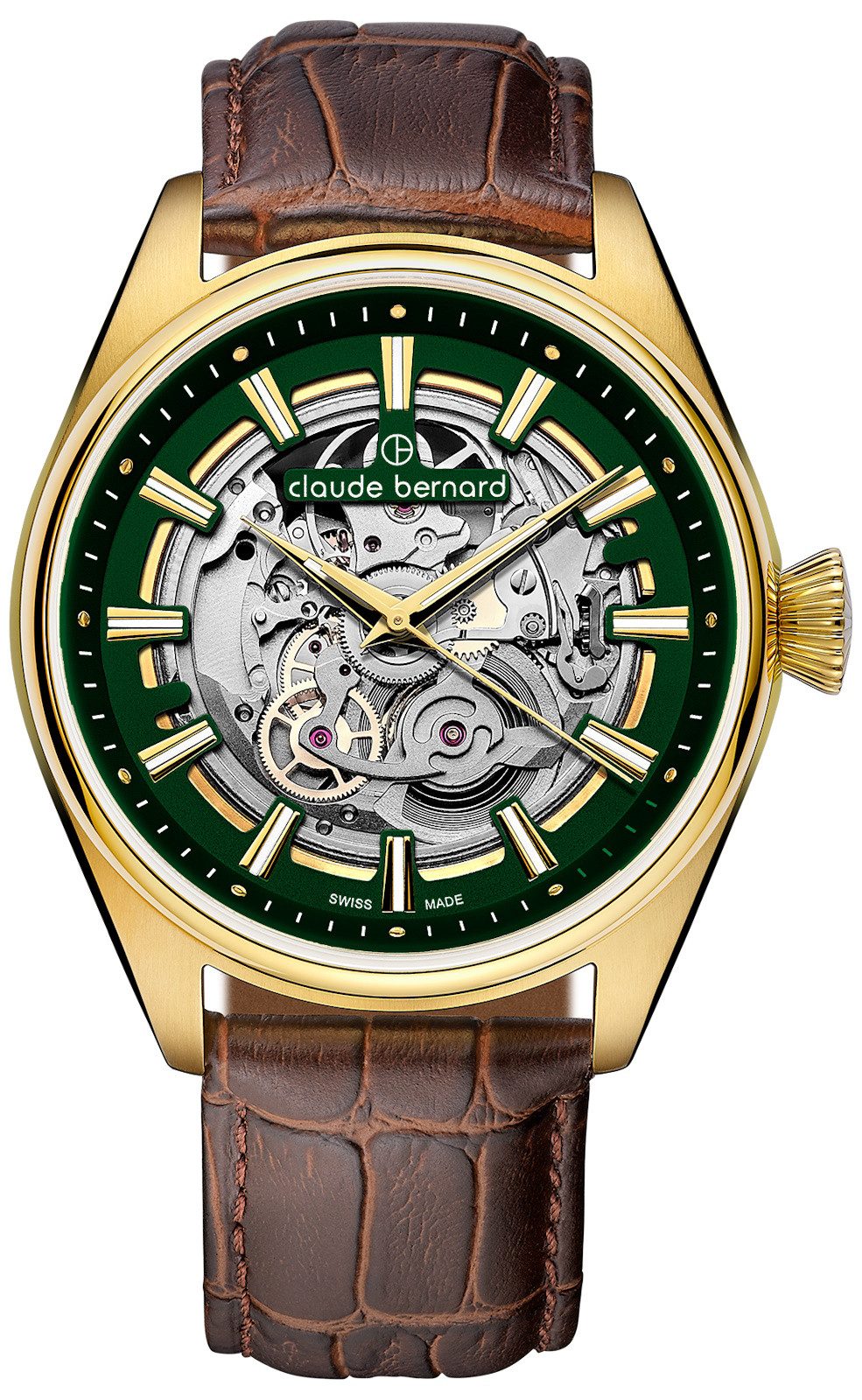 CLAUDE BERNARD Automatikuhr Proud Heritage Automatic Skeleton