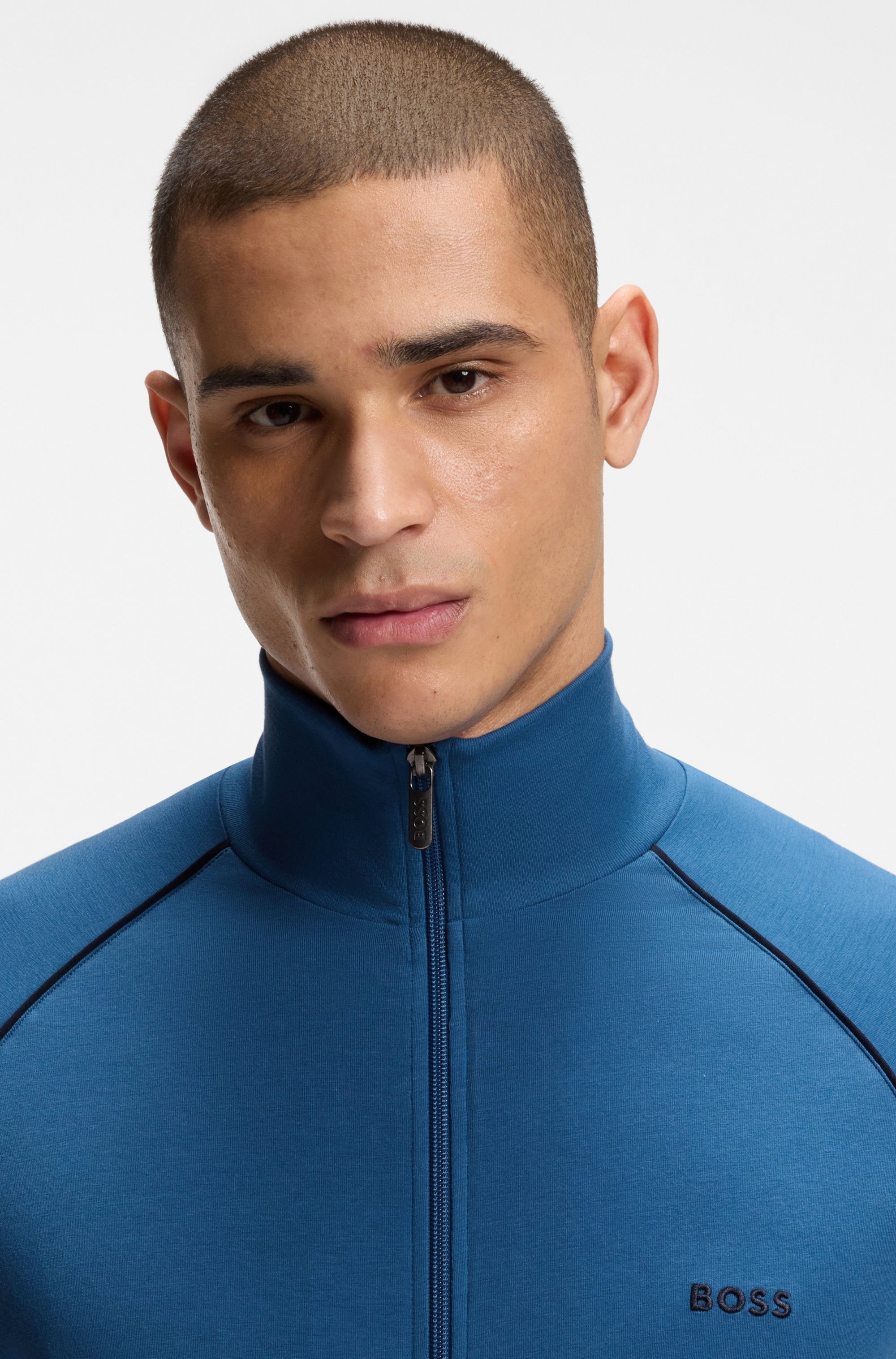 BOSS Sweatjacke Mix&Match Jacket Z mit Kängurutasche günstig online kaufen