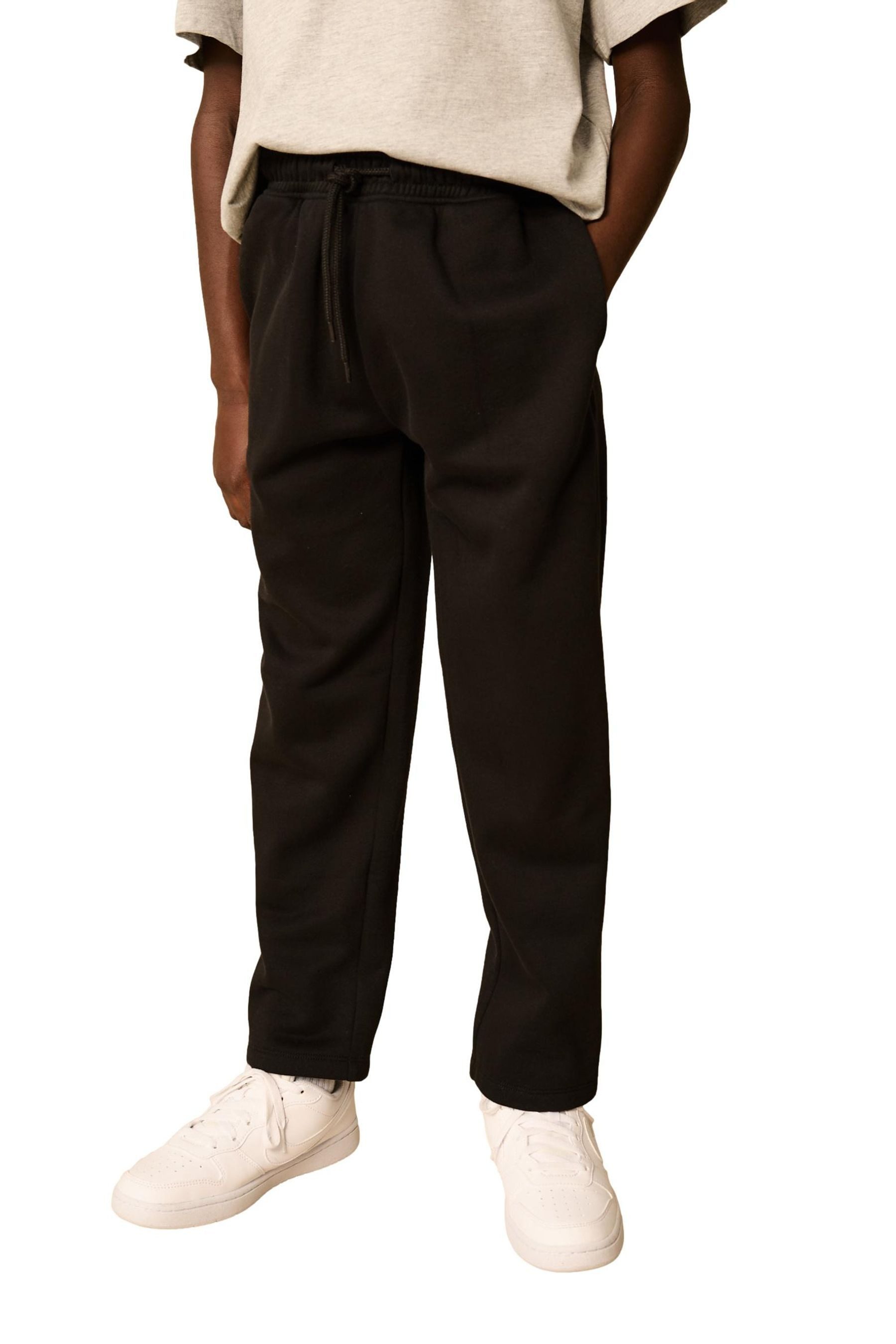 Jogginghose Regular Fit Jogginghose ohne Bündchen