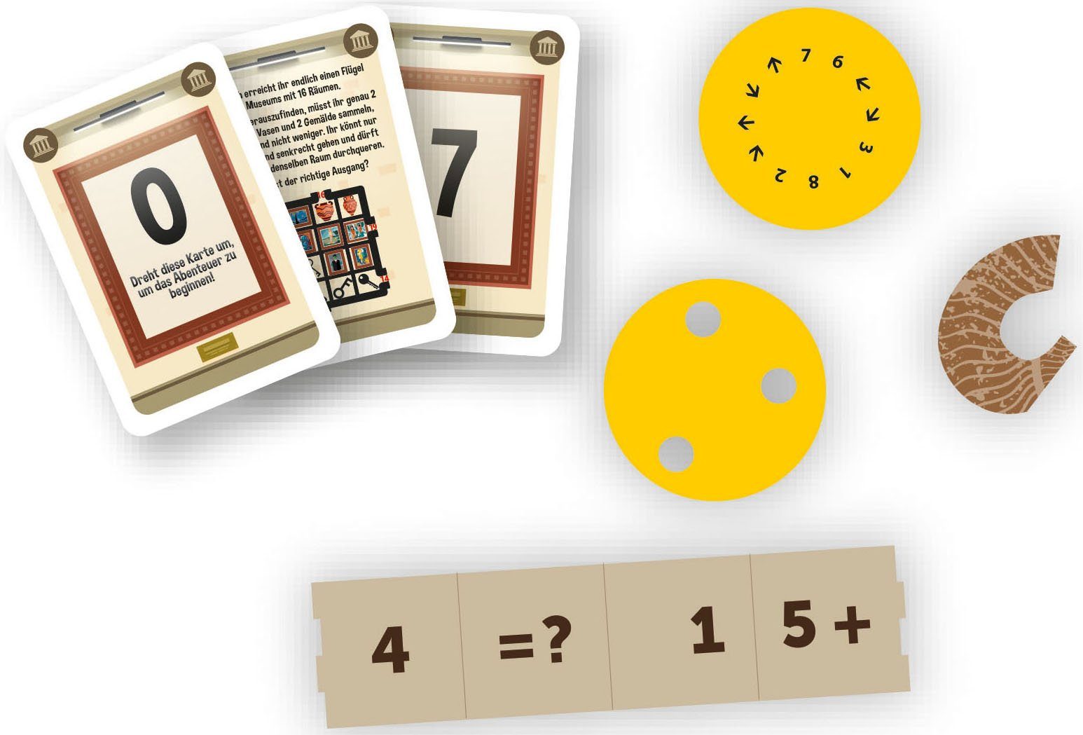 Clementoni® Spiel Galileo, Escape Game Das geheimnisvolle Museum, Detektivspiel, Made in Europe