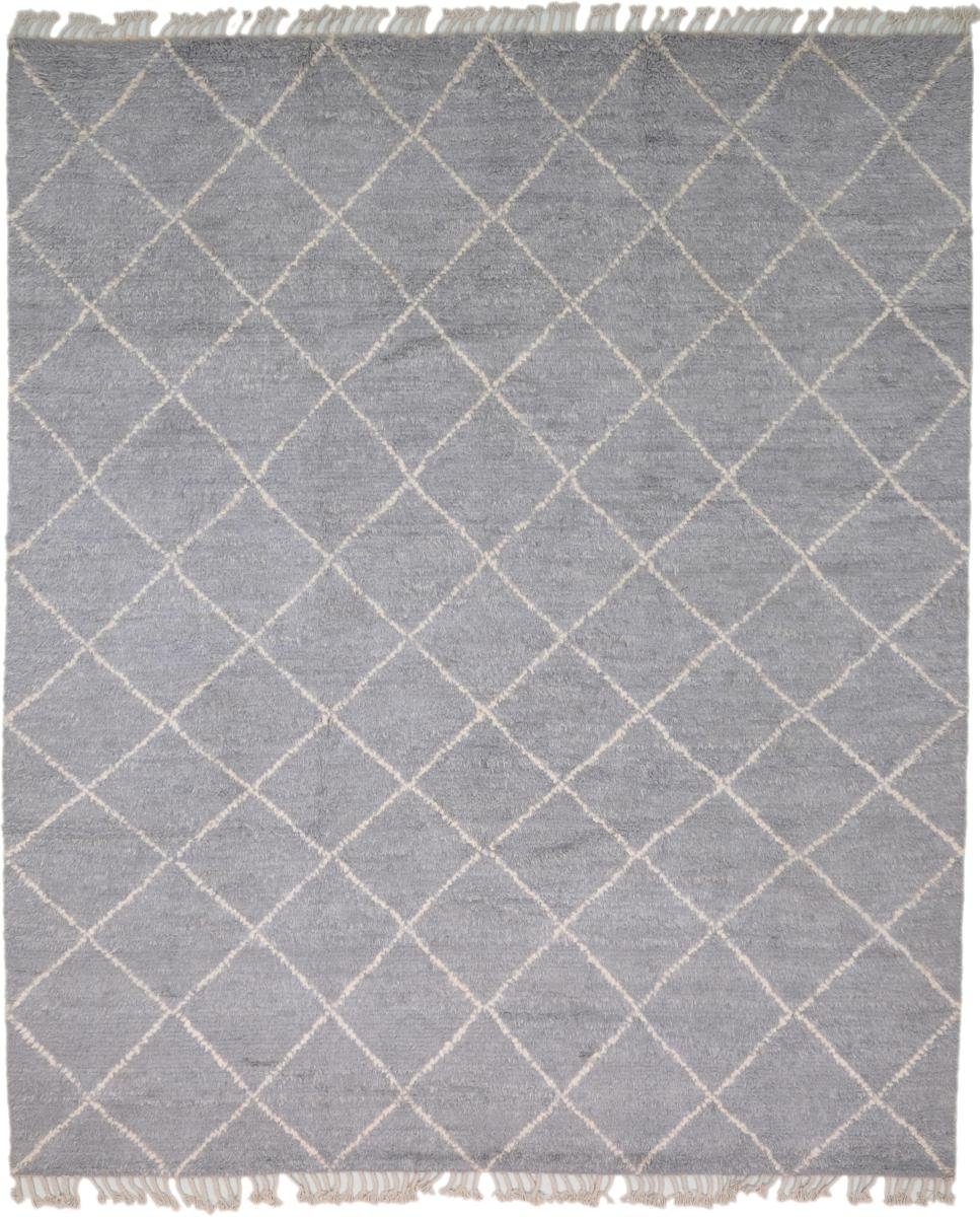 rechteckig, Handgeknüpfter mm Höhe: Moderner 25 Nain Trading, Berber Design Maroccan Orientteppich Orientteppich, 247x293