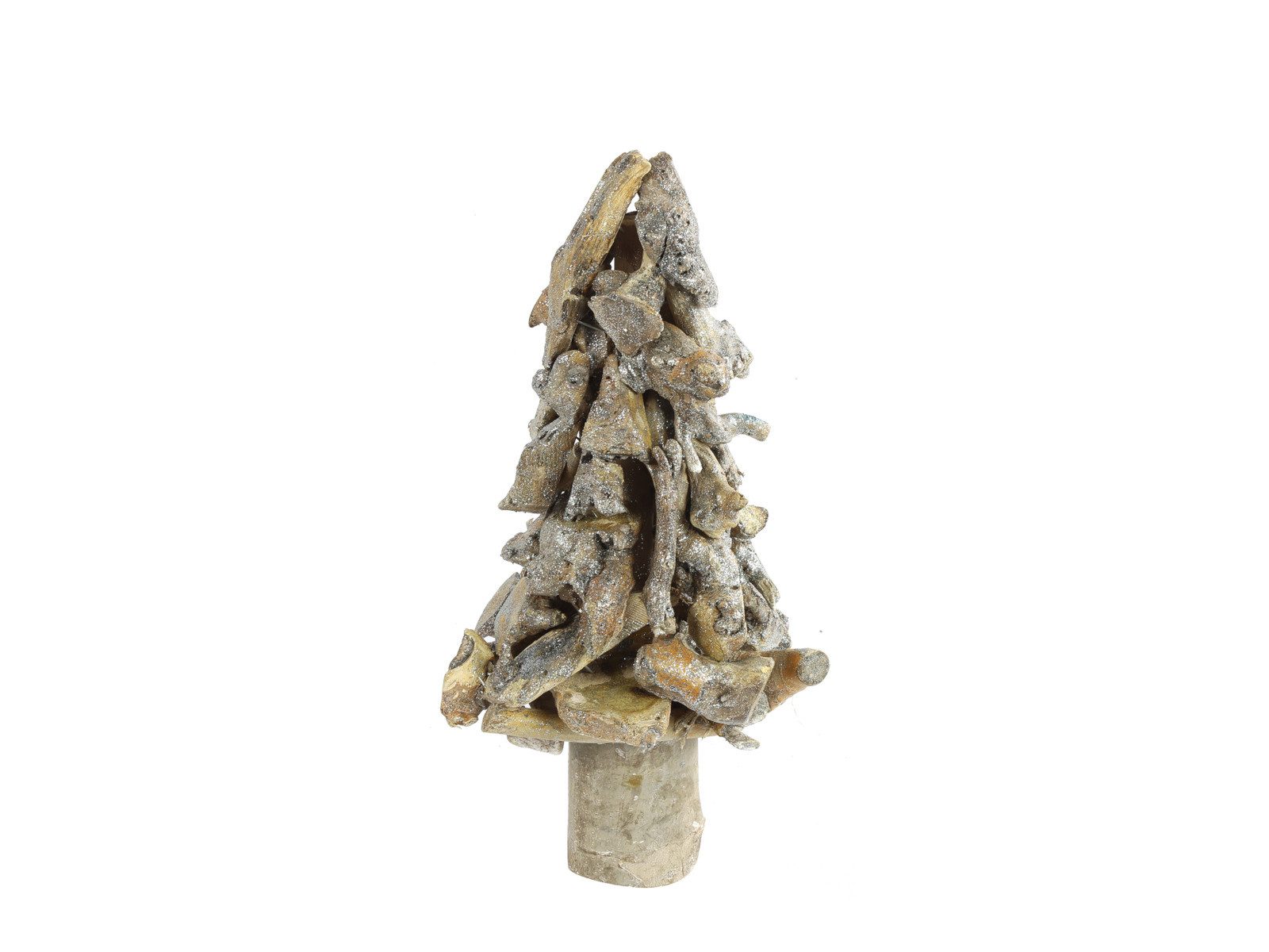 Dekofigur Tholf Weihnachtsbaum silber M