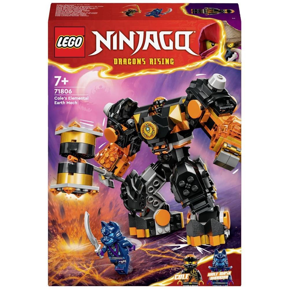 LEGO® NINJAGO Coles Erdmech 71806 Konstruktionsspielsteine