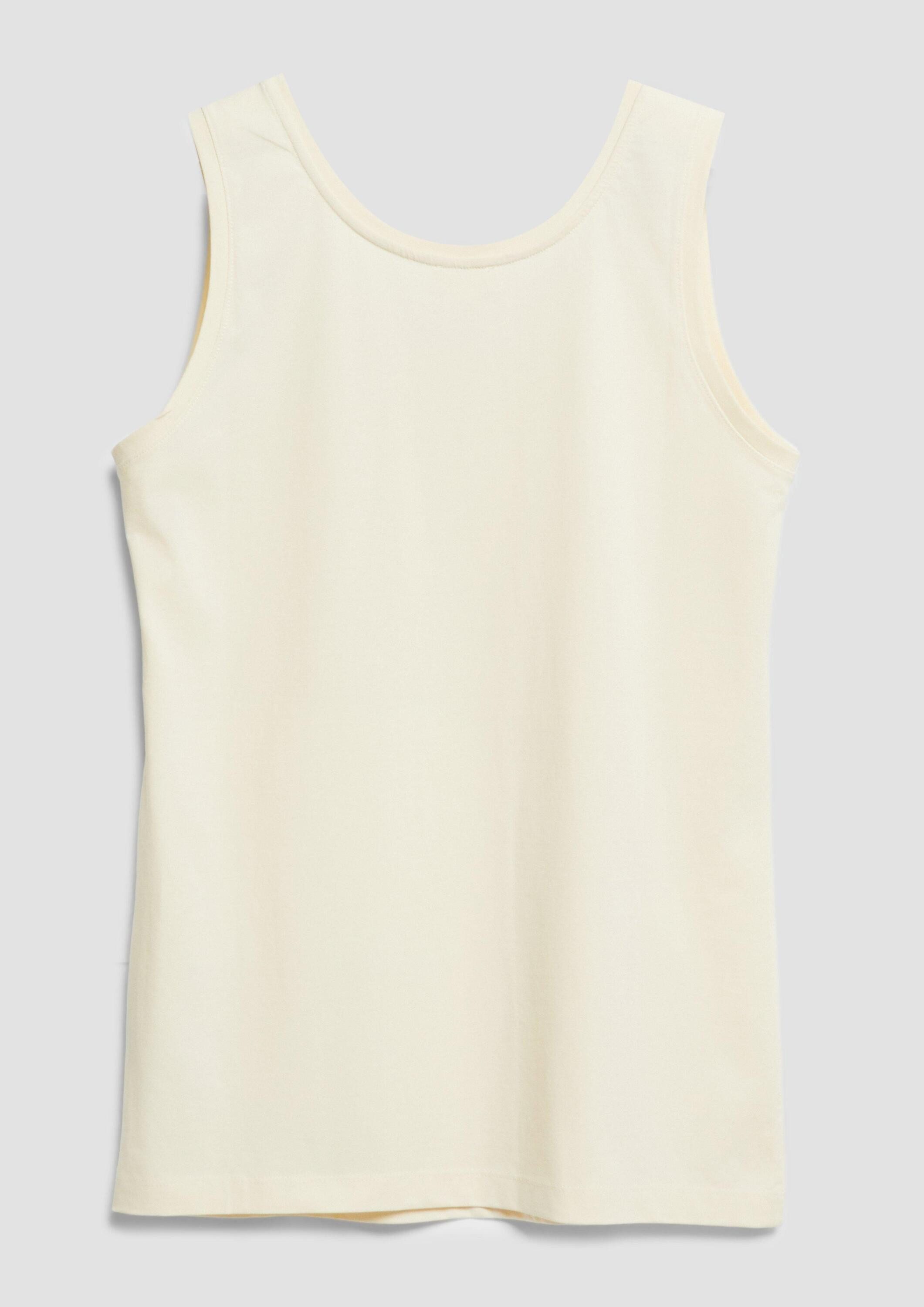 s.Oliver Muskelshirt T-Shirt Tanktop aus Baumwollmix