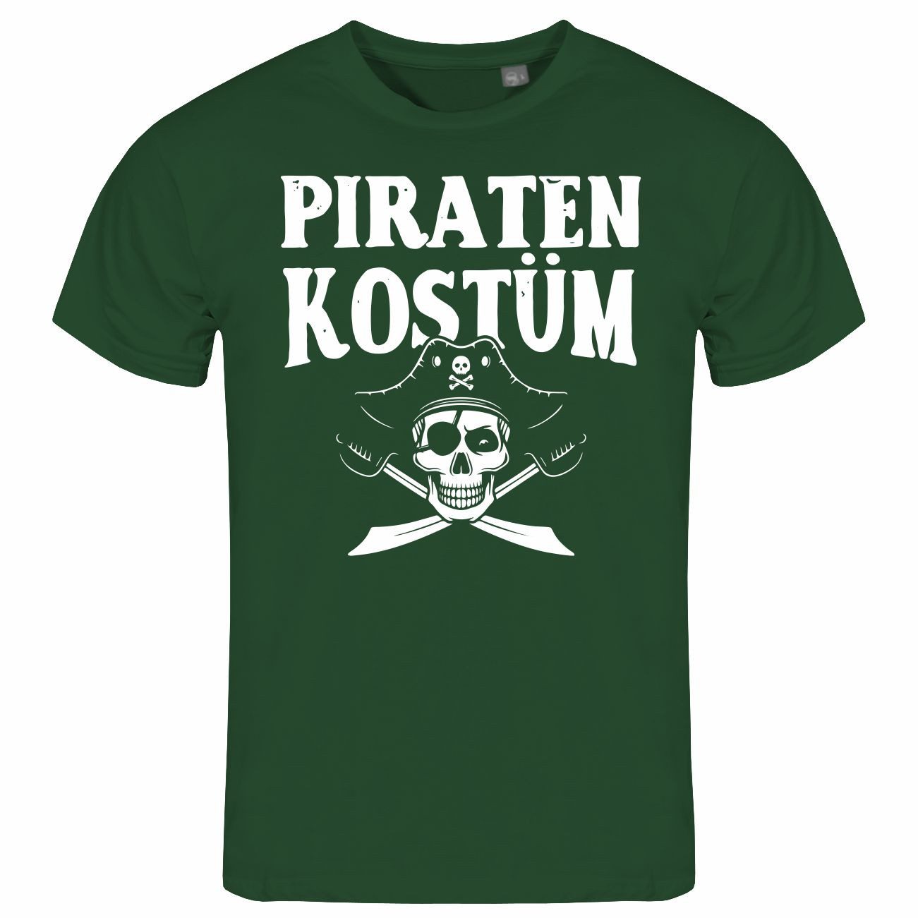 Print-Shirt Herren T-Shirt PIRATENKOSTÜM