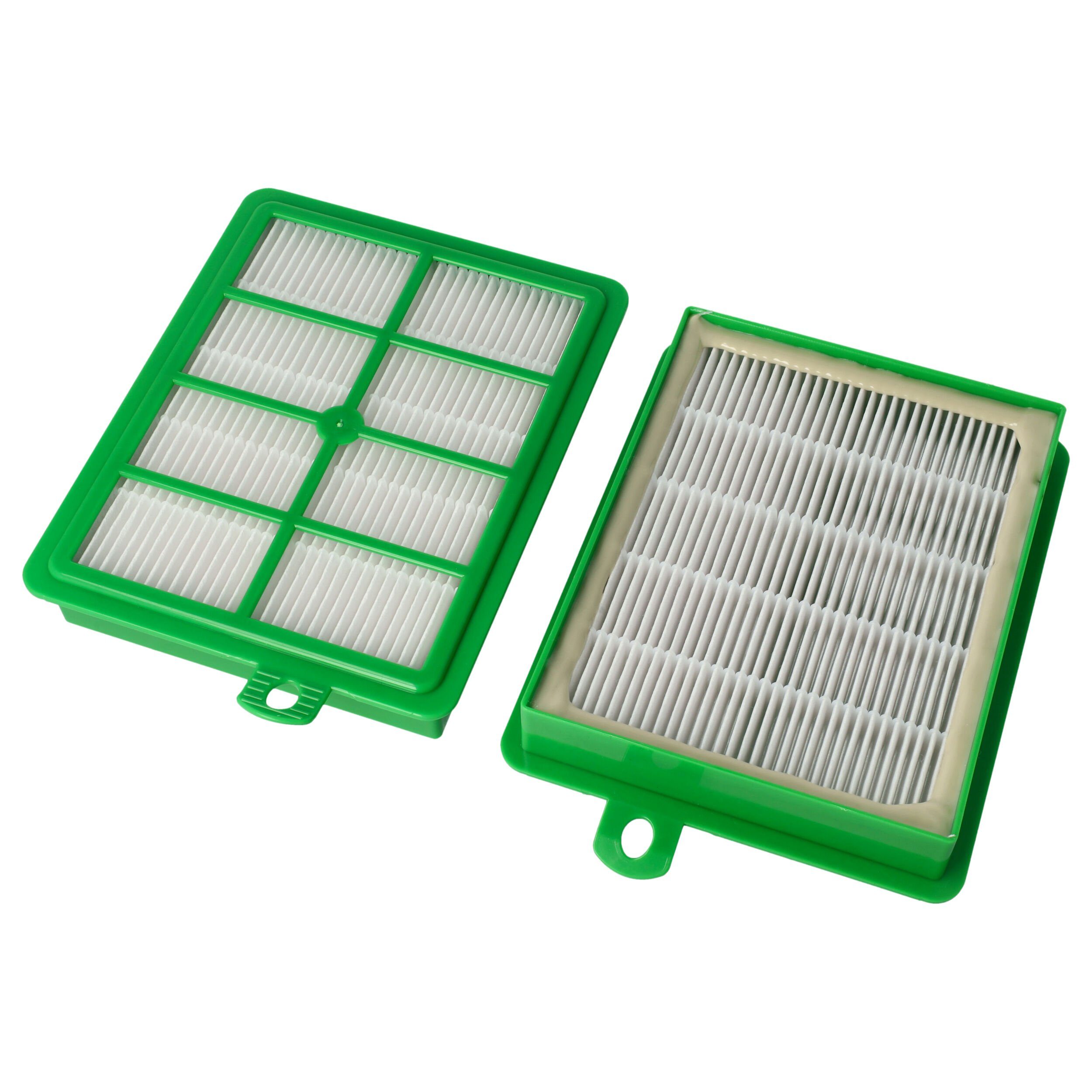 vhbw HEPA-Filter Ersatz für AEF 12, AEF12, H12 für Staubsauger, Industriestaubsauger, Zubehör für AFS1W / EFH 12 / ESF1W / FC8038/01 / AEF 12 / AEF12 / H12 / AEFG12W / AFS1 / ASF1W / E 12 / UltraCaptic E 12 AEF12 / 9001954123 / HR 8901 Universal
