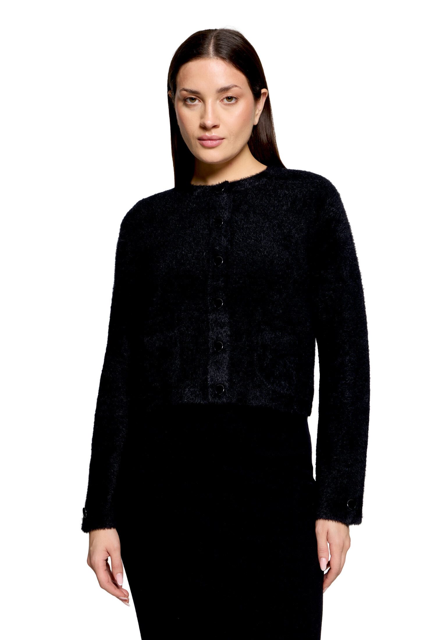 Betty Barclay Strickjacke Damen mit aufgesetzten Taschen (1-tlg)